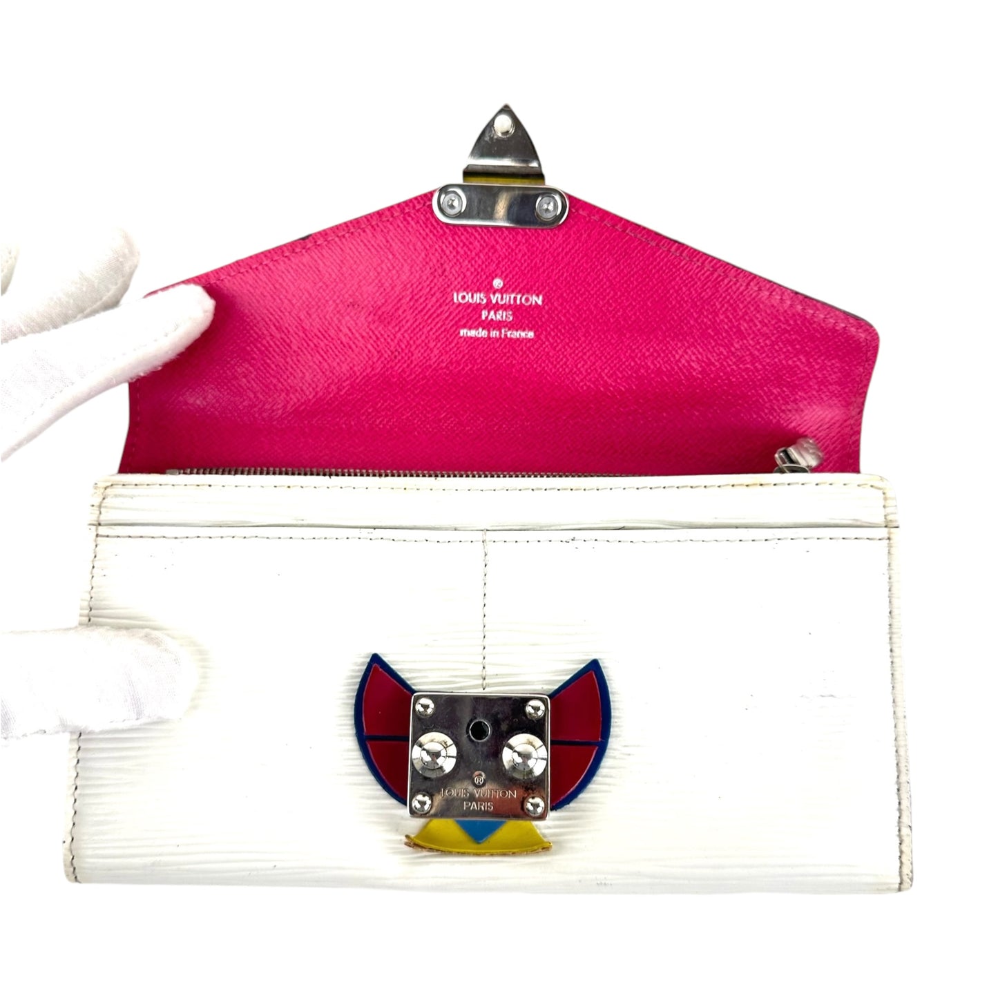 Louis Vuitton Limited Edition Pivoine Epi Leather Sarah Wallet