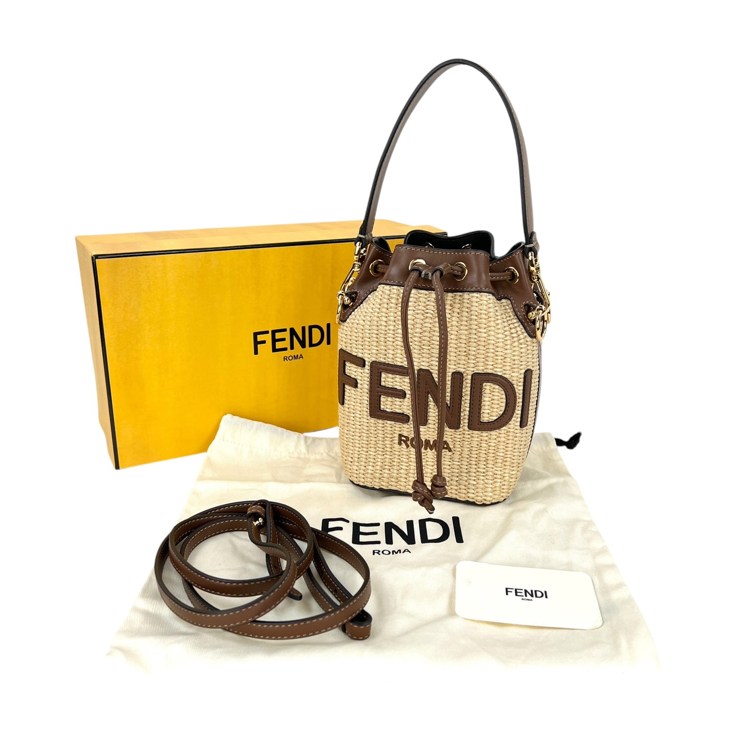 Fendi Mini Mon Tresor Bucket Bag