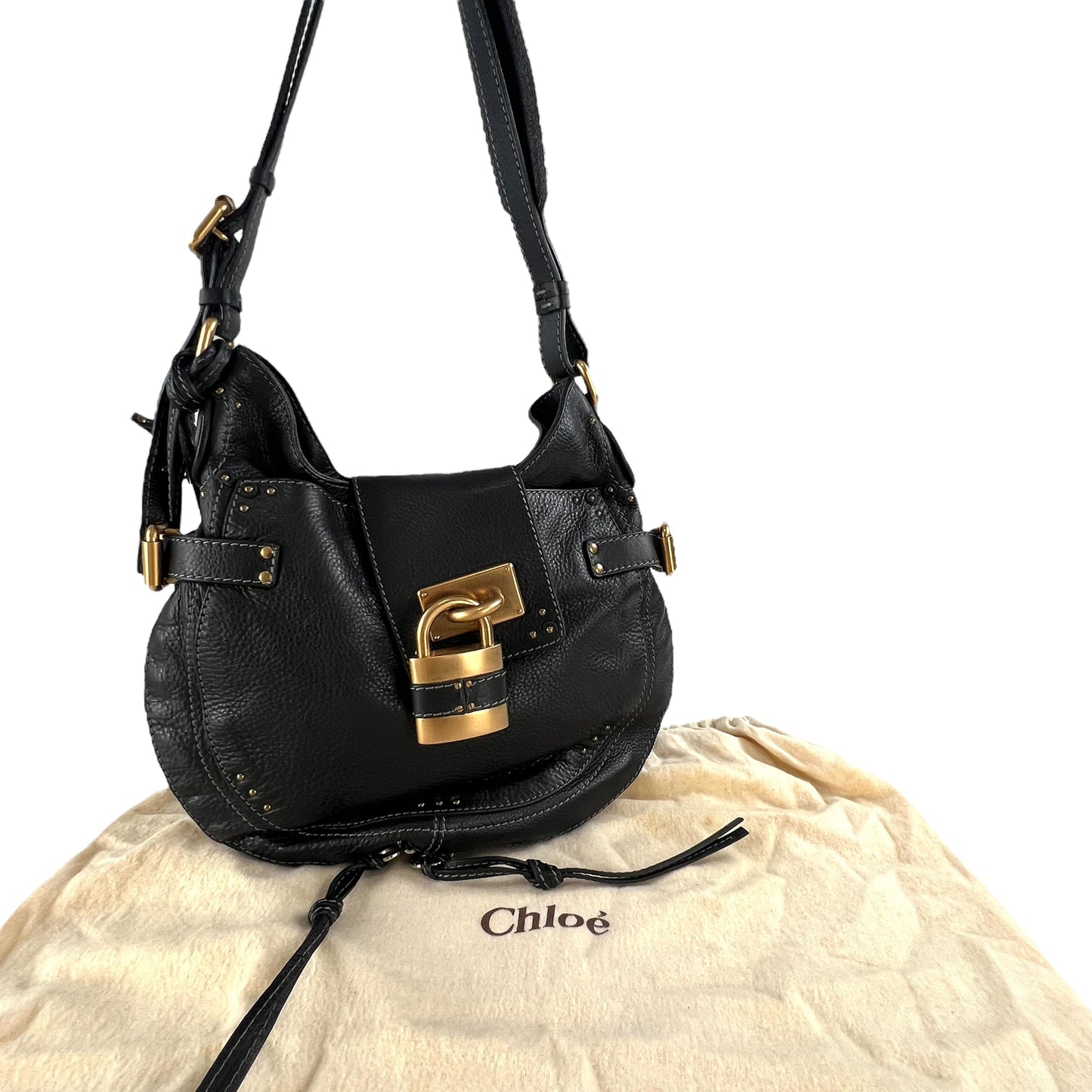 Chloe Paddington Leather Shoulder Bag