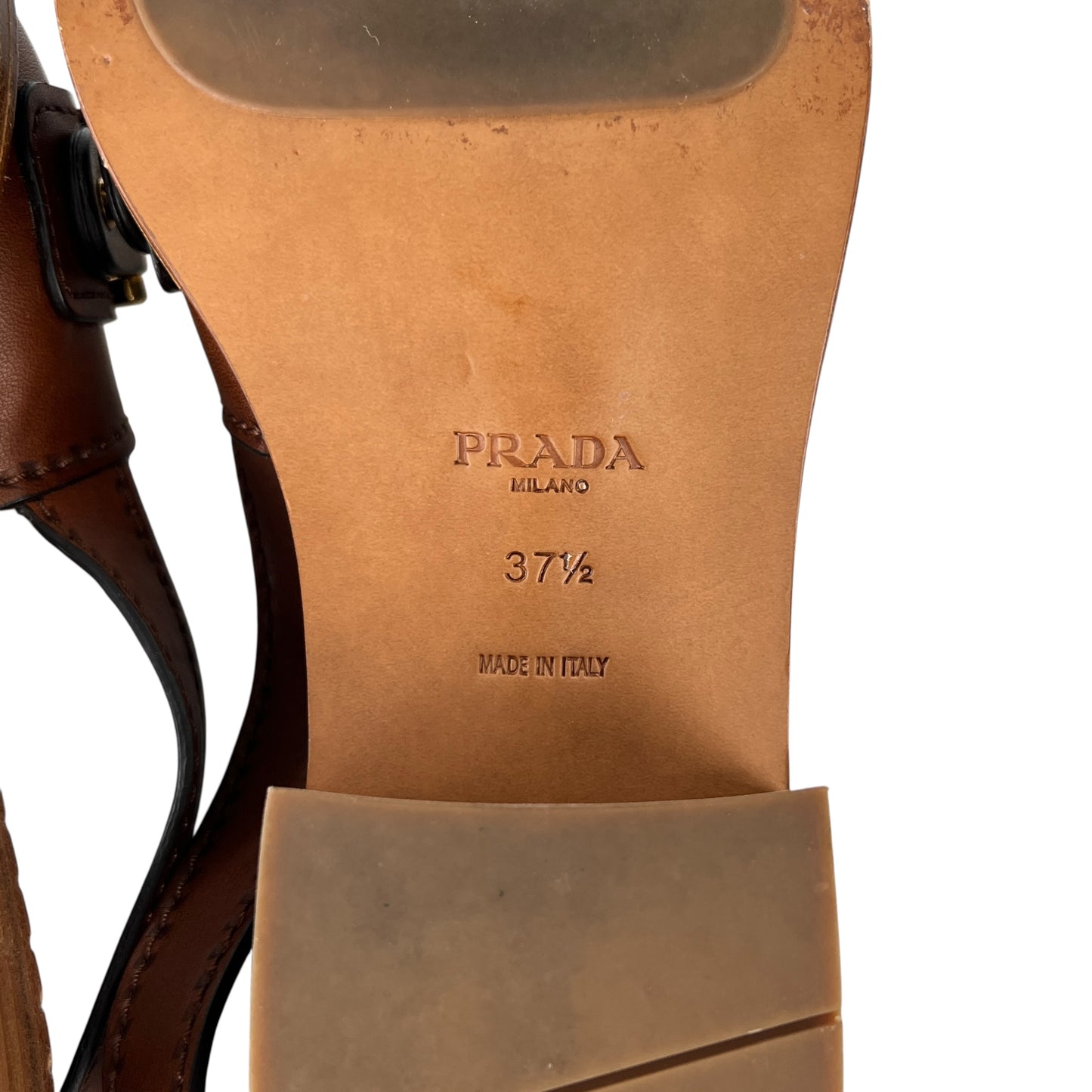 Prada Leather Sandals