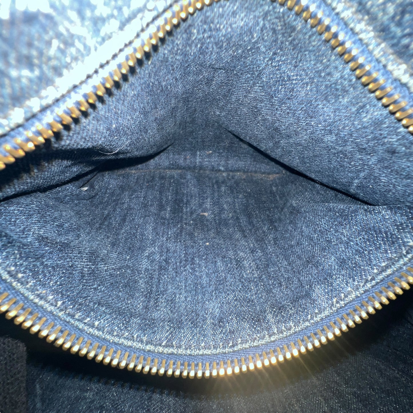 Prada Denim Canapa Tote Bag