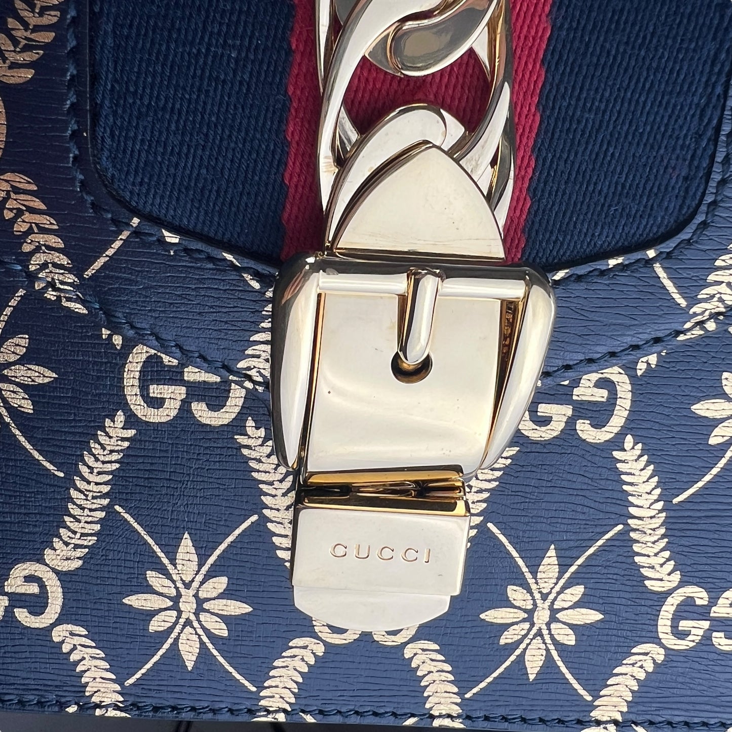 Gucci Monogram Sylvie Two-Way Bag