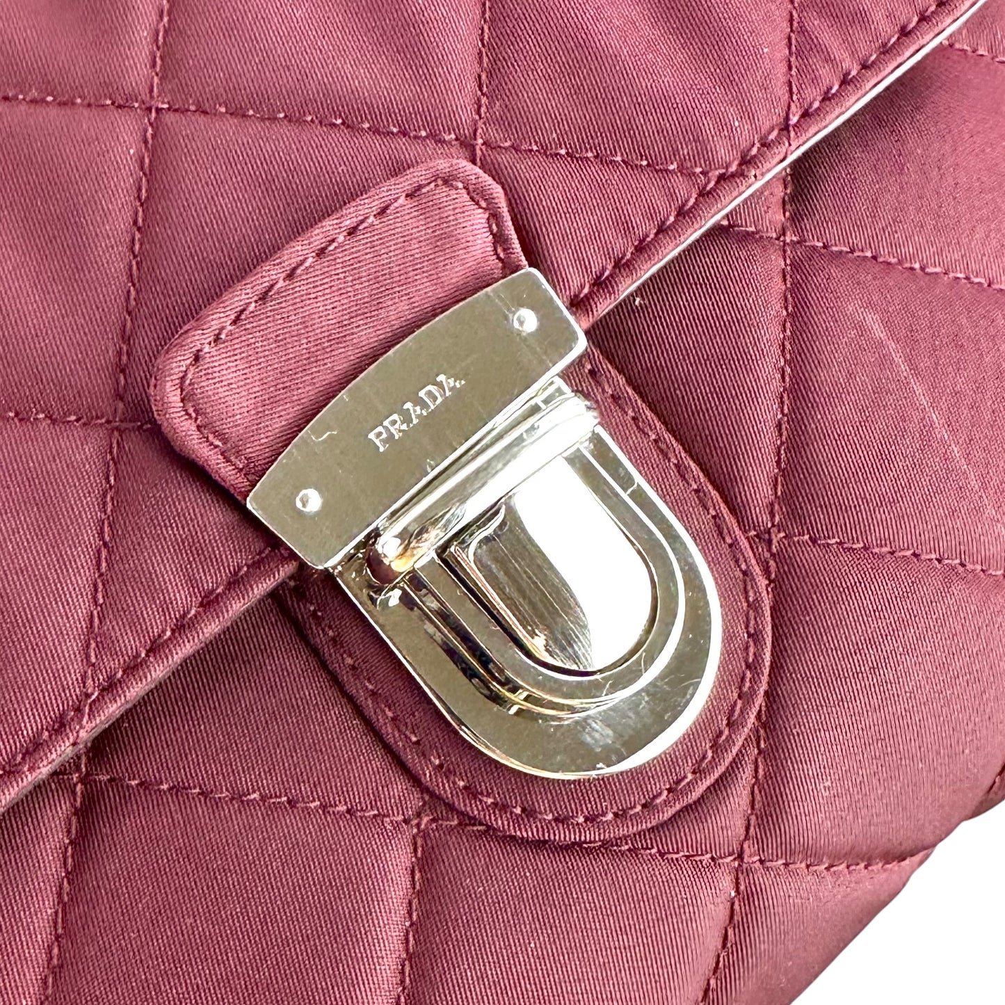 Prada Tessuto Nylon Quilted Crossbody Bag