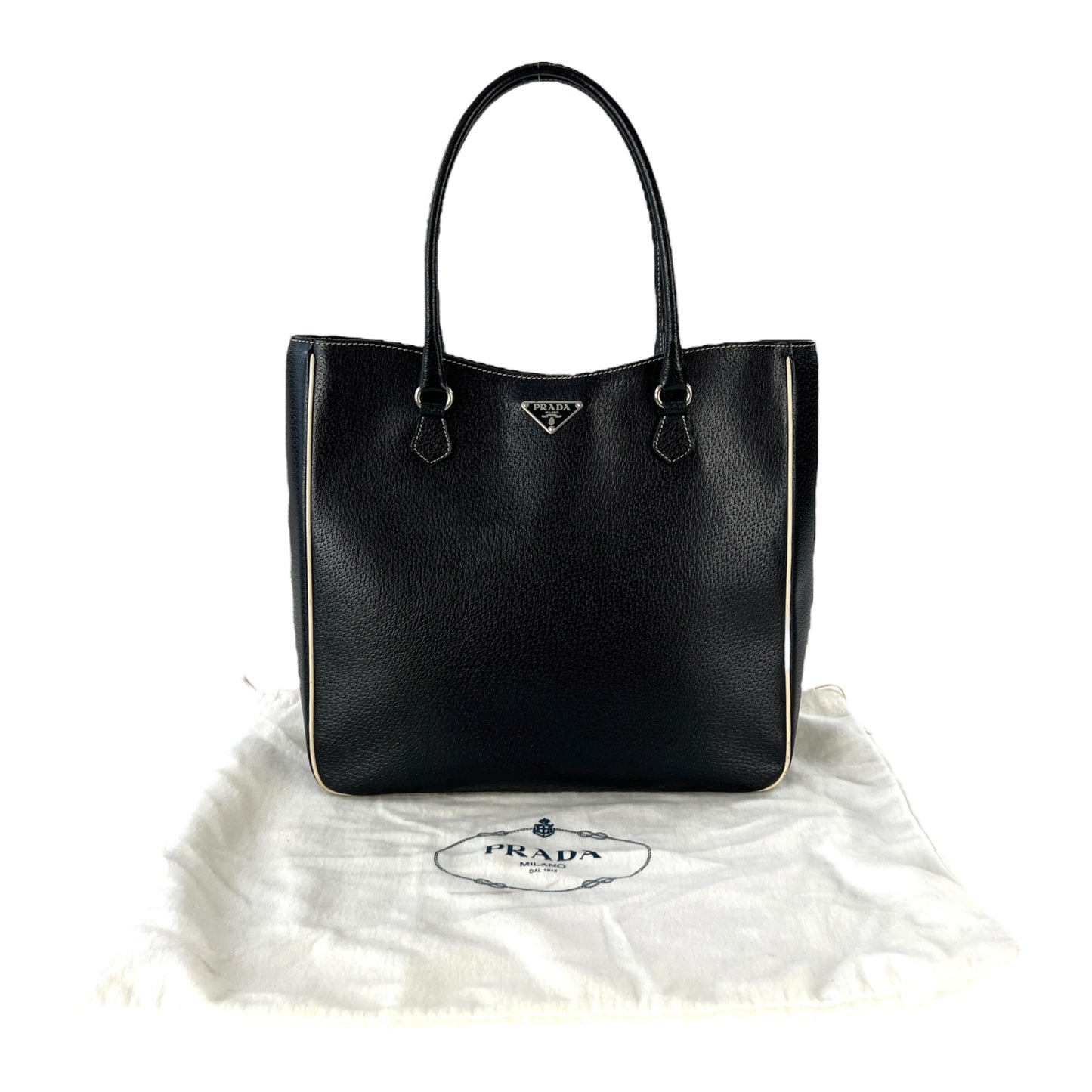 Prada Leather Tote Bag