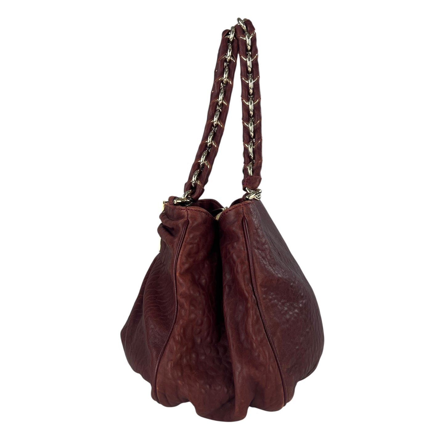 Fendi Mia Leather Shoulder Bag
