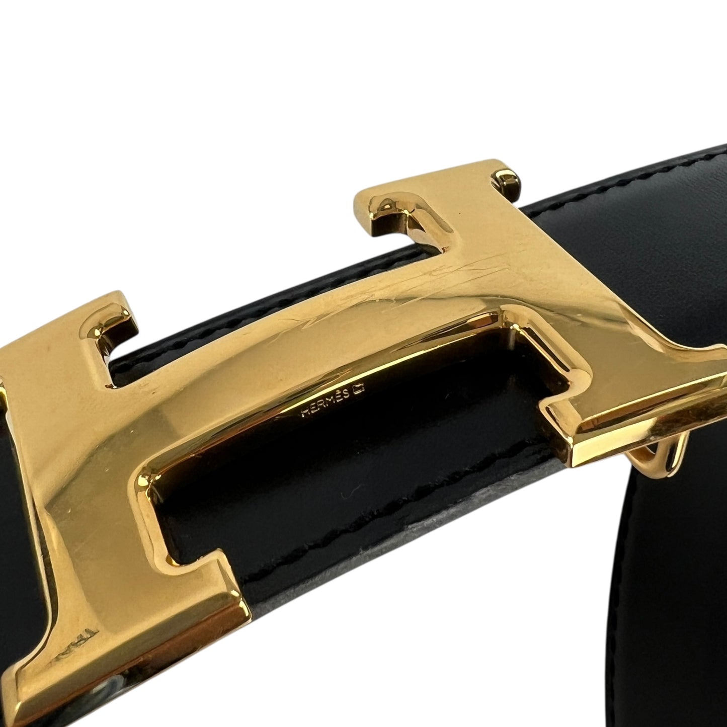Hermes Constance Reversible Belt