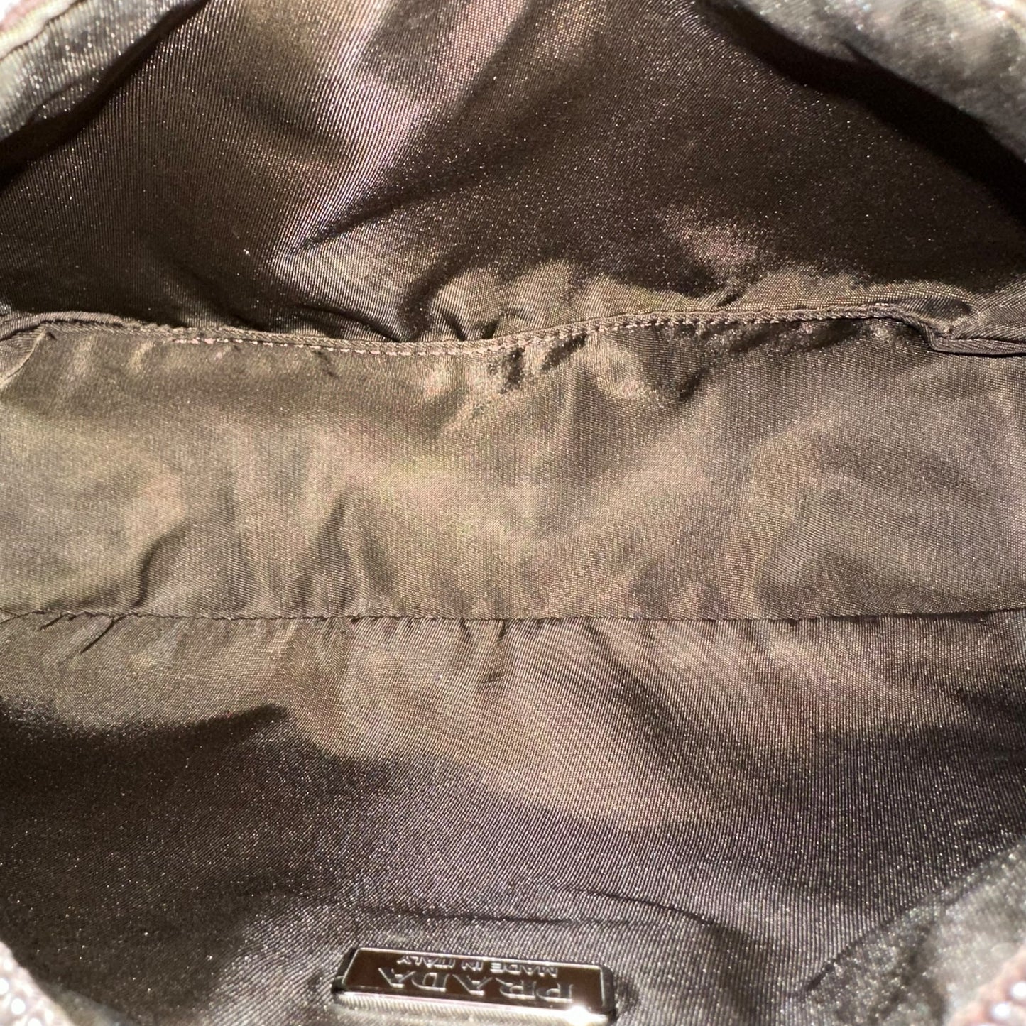 Prada Tessuto Nylon Pochette Bag