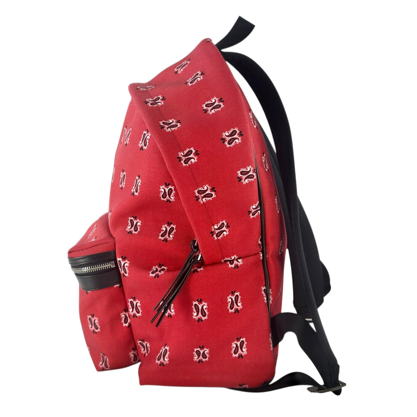 Saint Laurent Paisley City Backpack