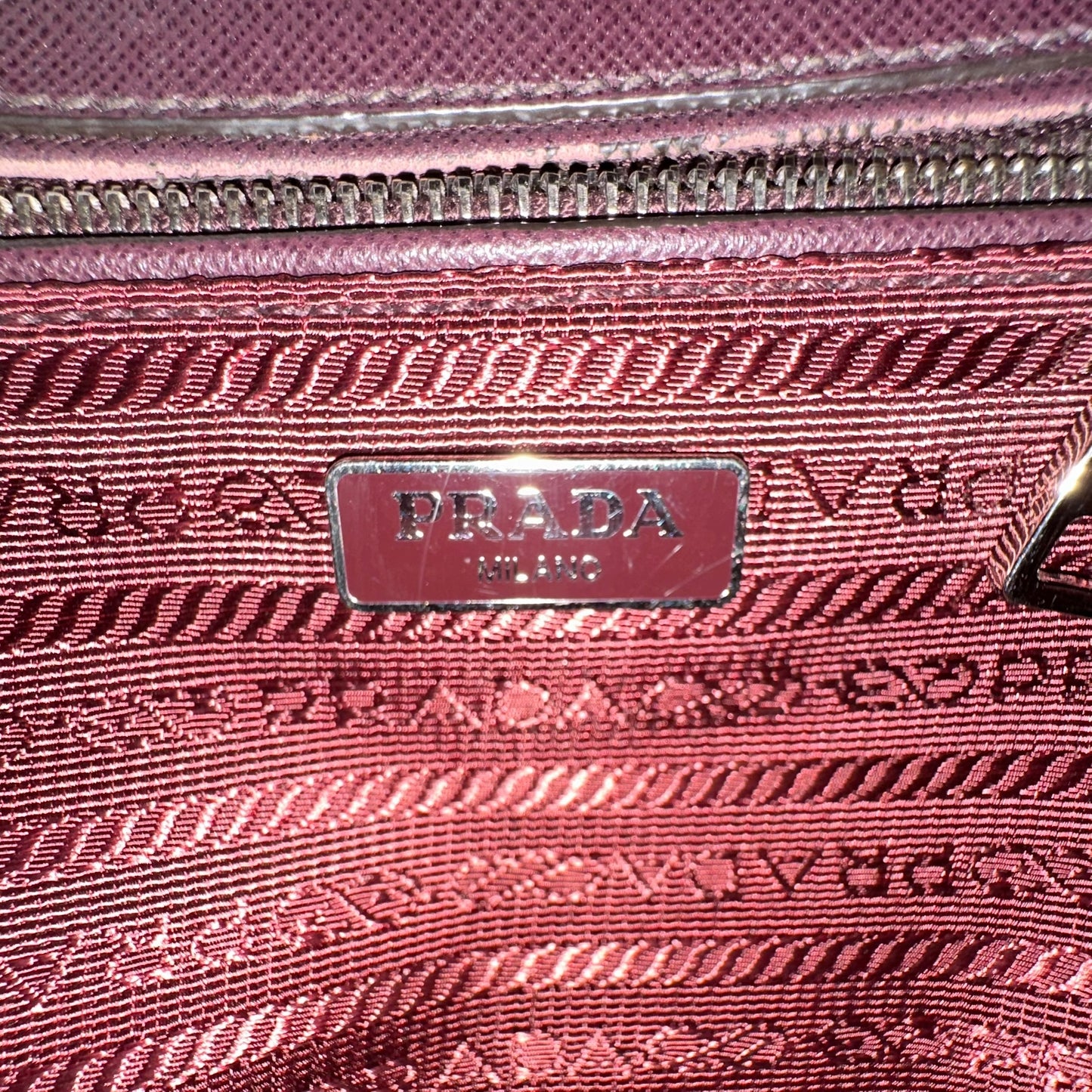 Prada Tessuto Nylon Quilted Crossbody Bag