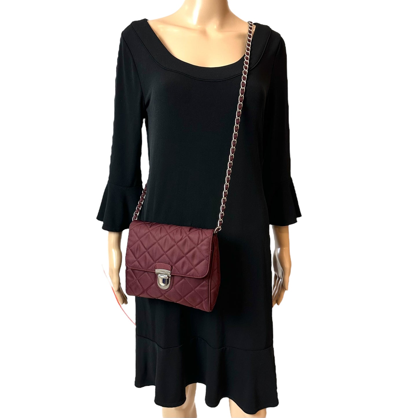Prada Tessuto Nylon Quilted Crossbody Bag