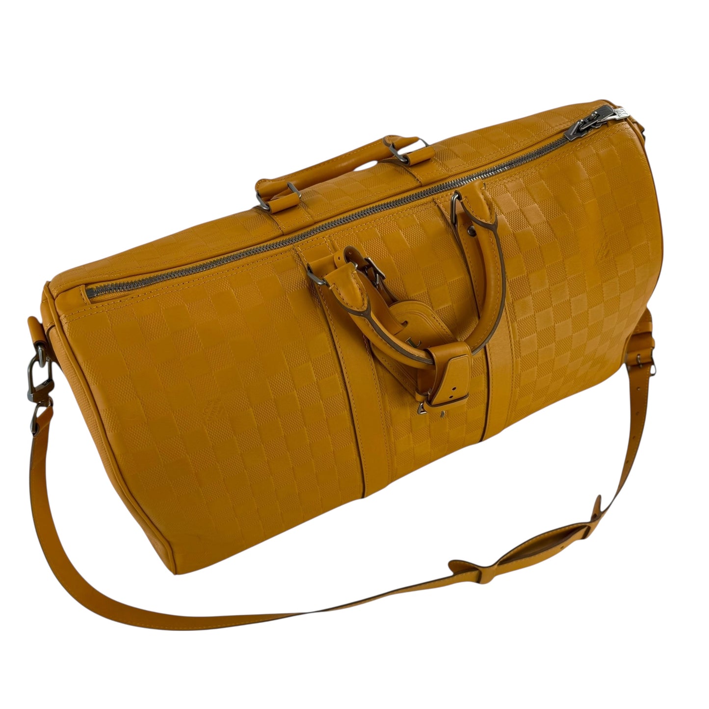 Louis Vuitton Damier Inifini Keepall Bandouliere 45 Duffle Bag