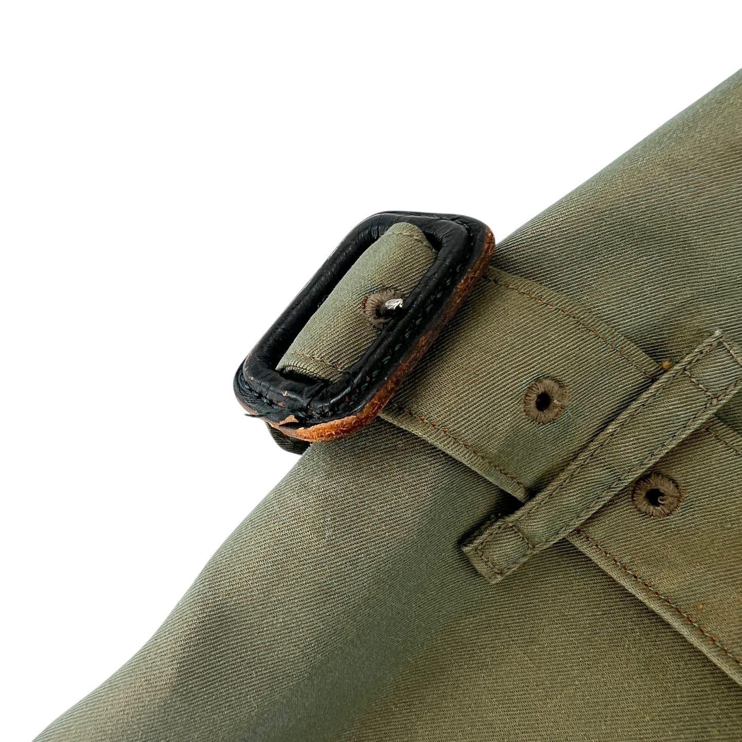 Burberry Green Khaki Trench Coat