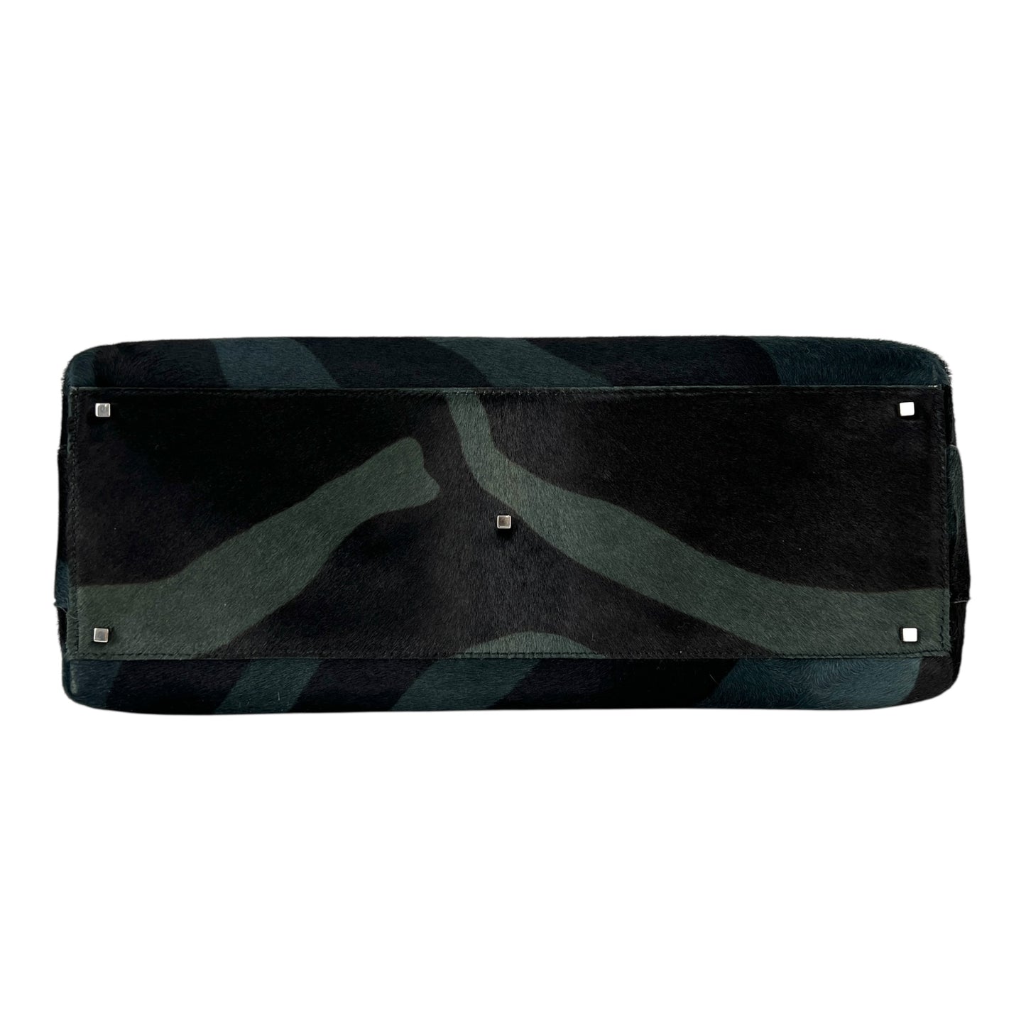 Ferragamo Zebra Print Calf Hair Handbag