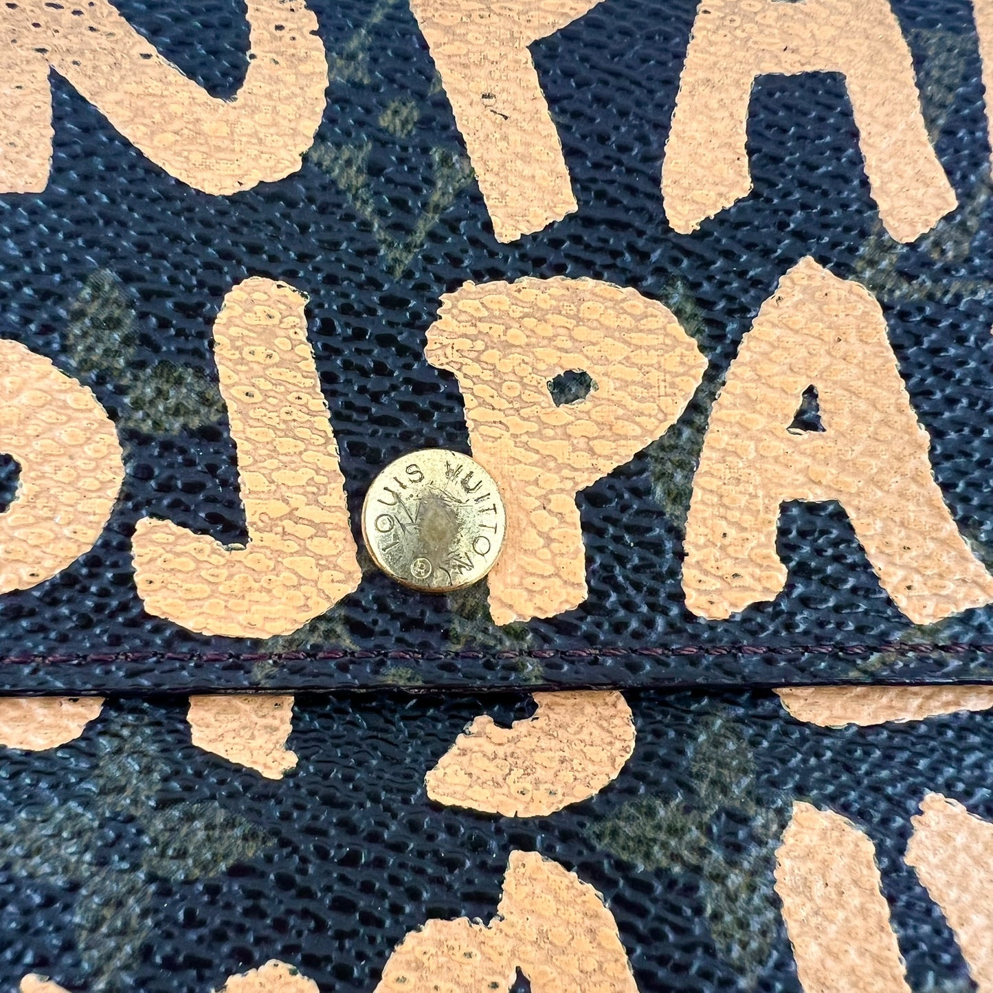 Louis Vuitton Vintage Stephen Sprouse Graffiti Long Wallet