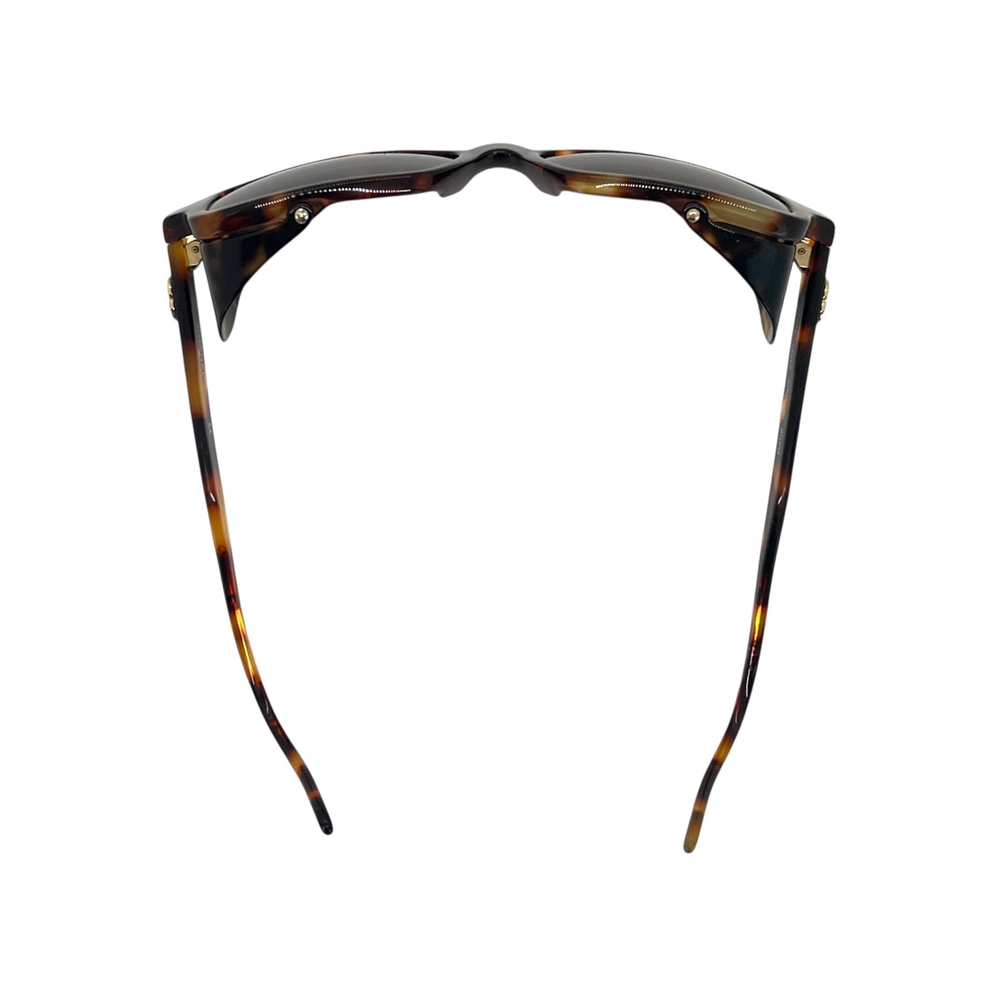 Chanel Tortoise Shell Blinder Sunglasses