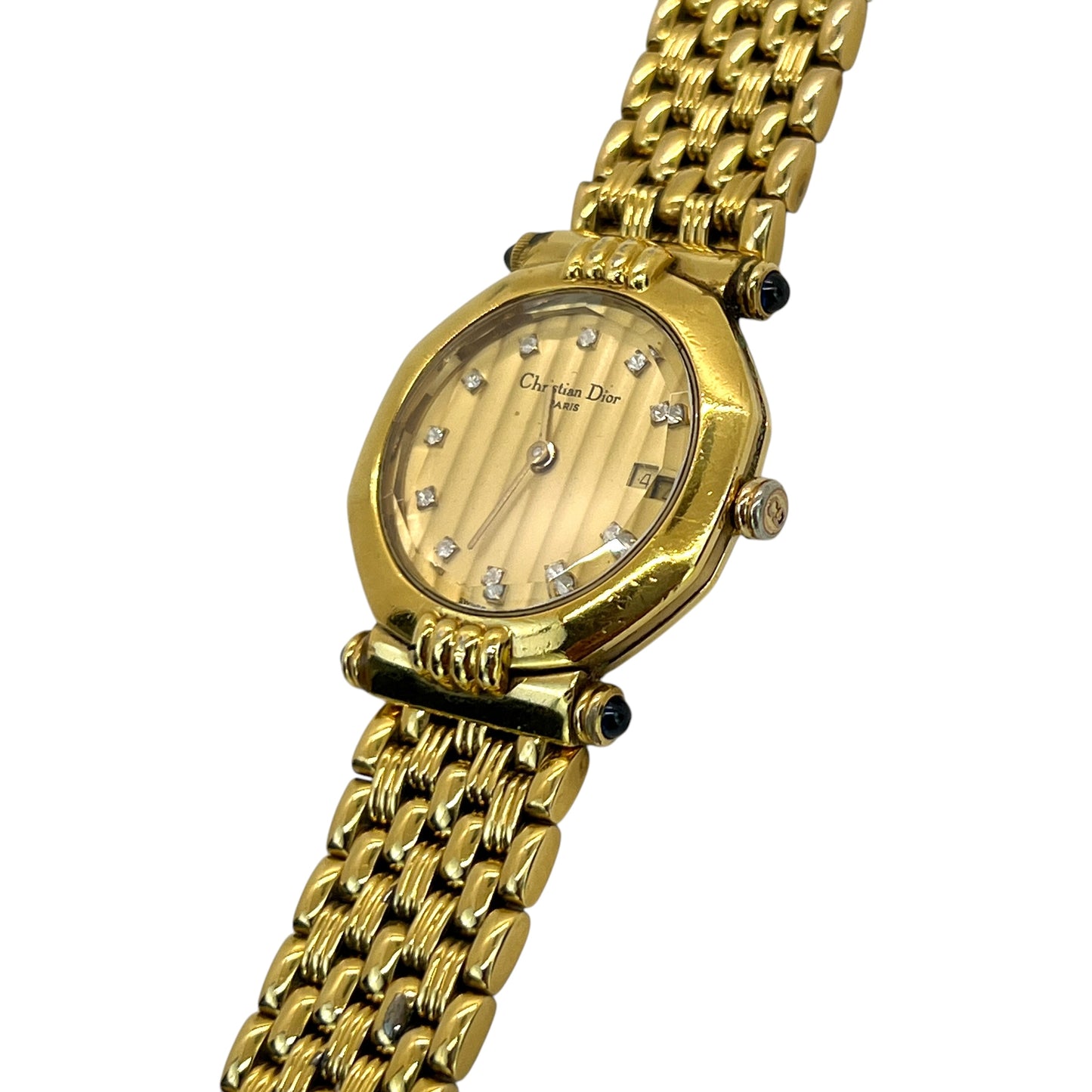 Dior Vintage Gold Watch