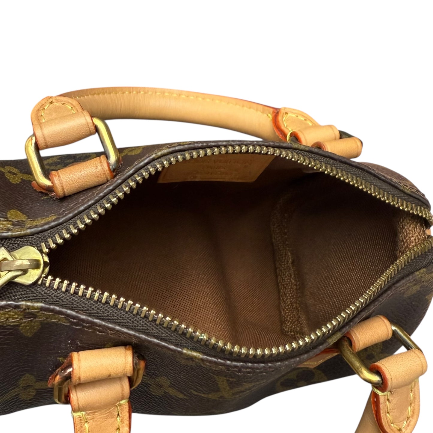 Louis Vuitton Monogram Speedy Nano Mini Handbag