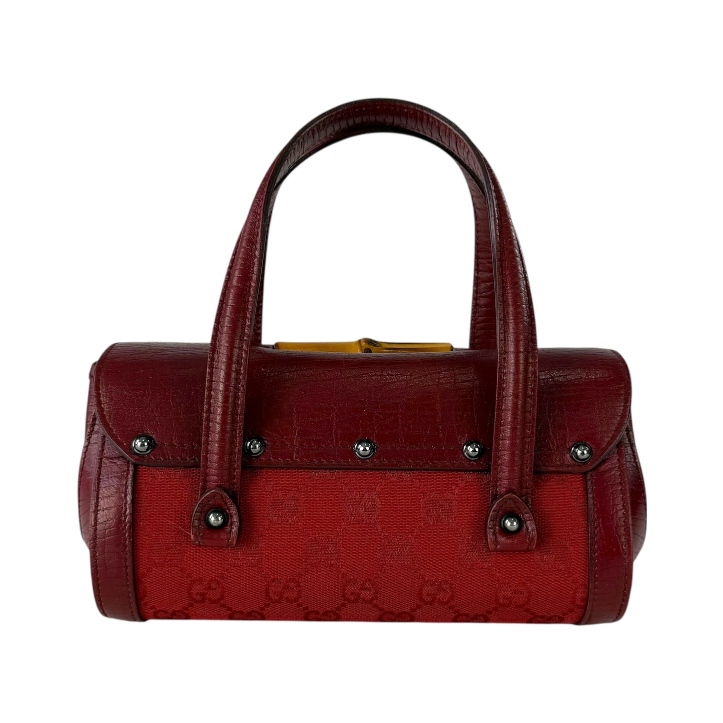 Gucci Monogram Bamboo Mini Handbag
