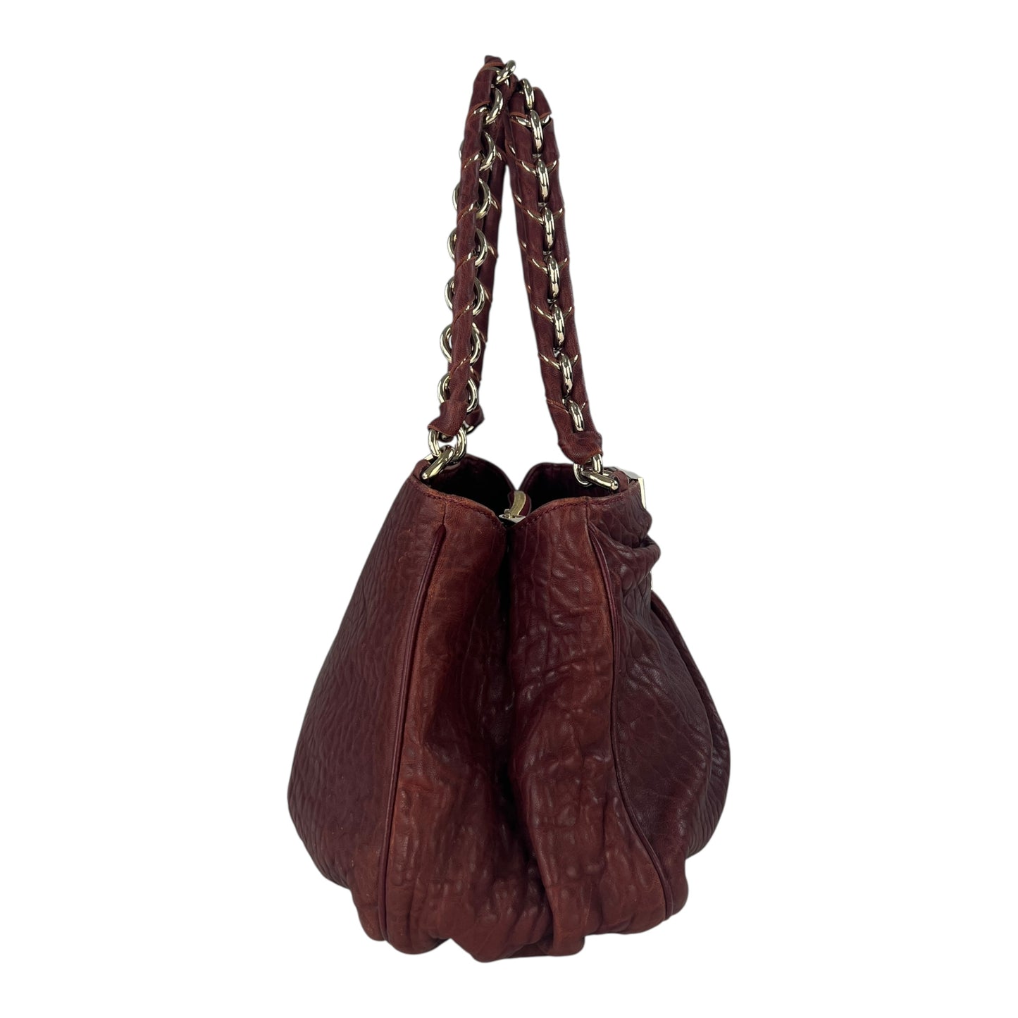 Fendi Mia Leather Shoulder Bag
