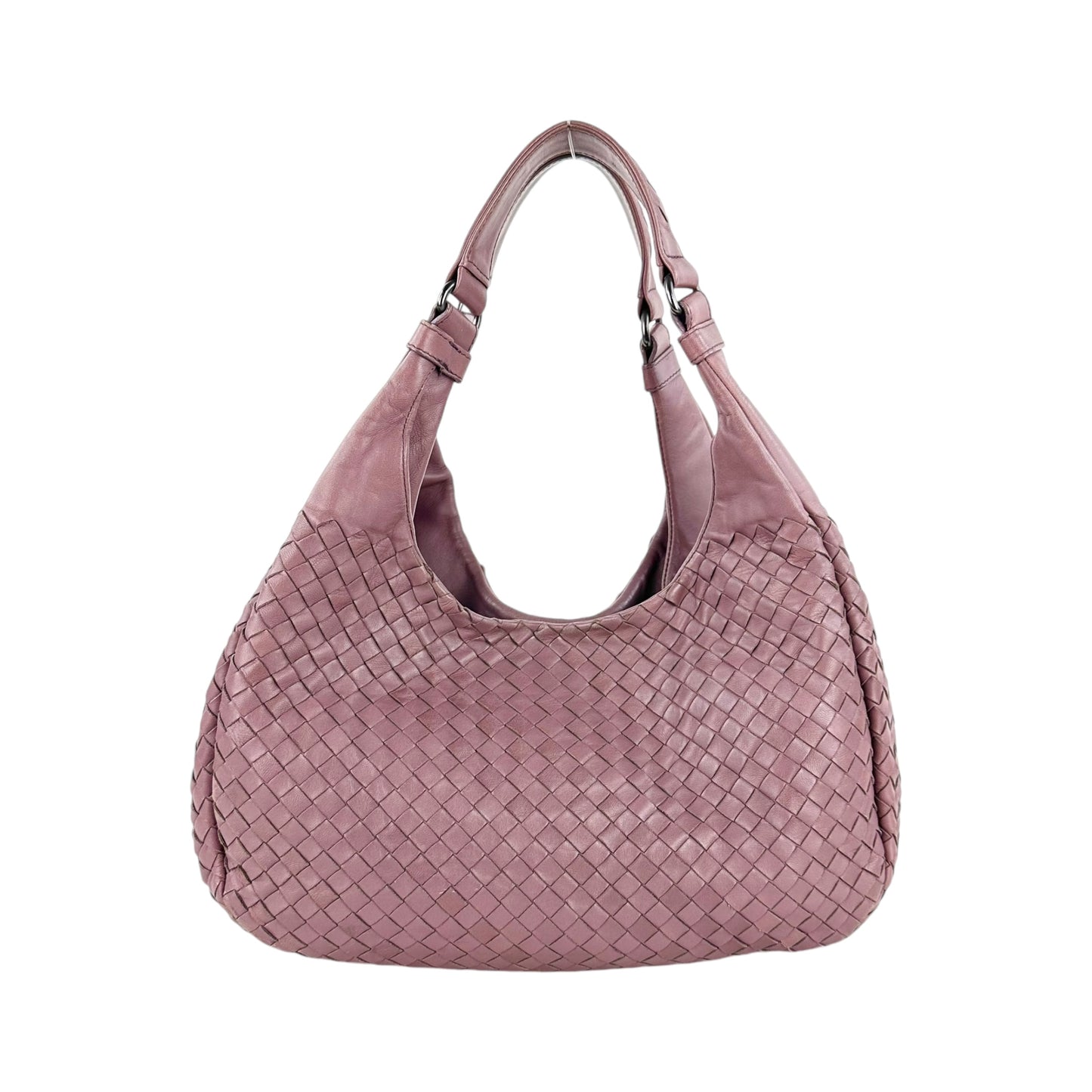 Bottega Veneta Campana Intrecciato Leather Shoulder Bag