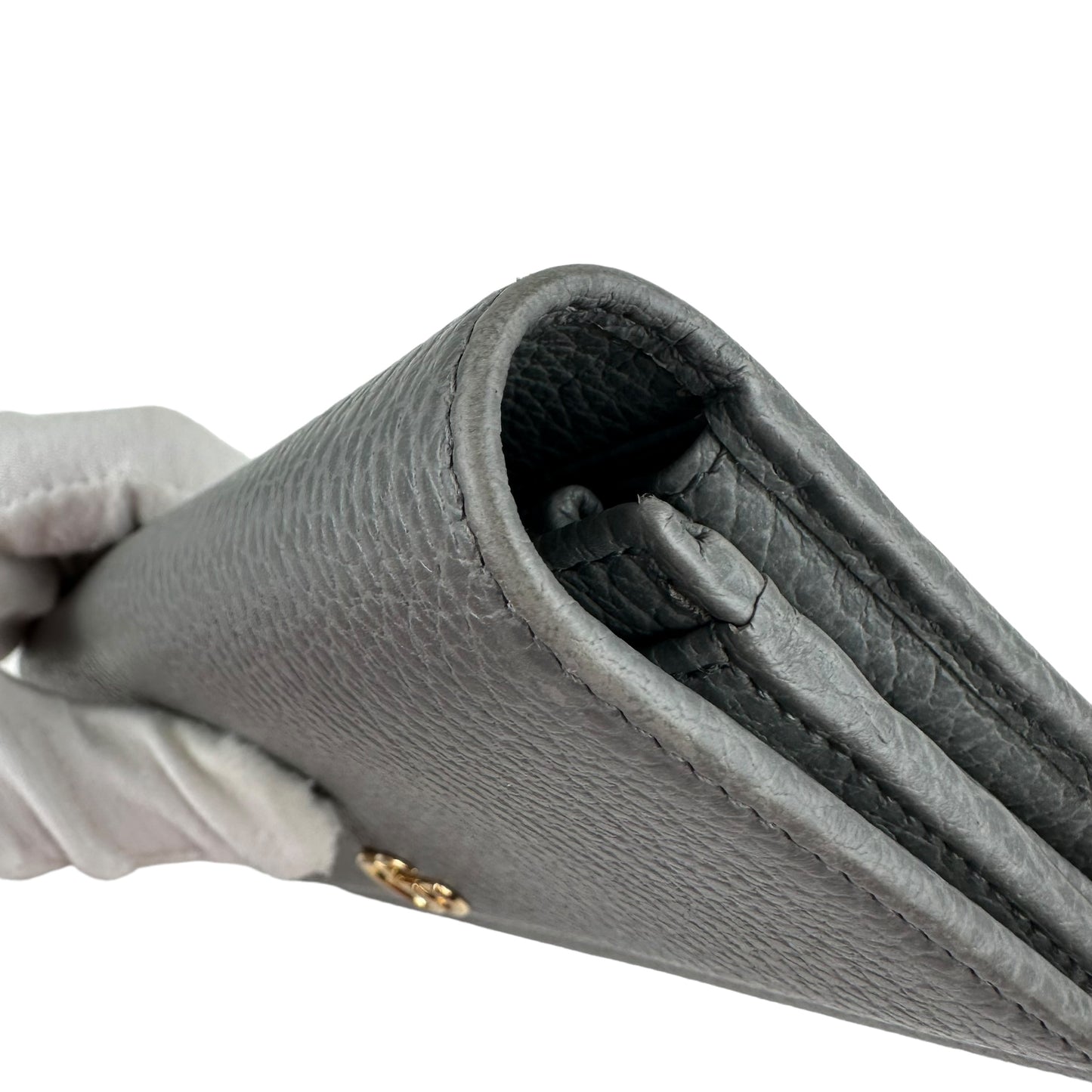 Gucci Marmont Leather Long Wallet