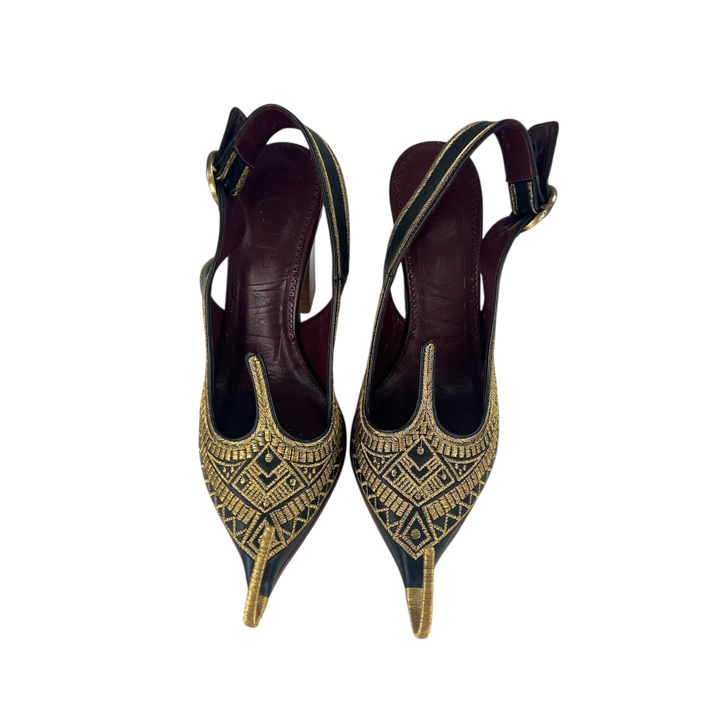 Loewe Embroidered Pumps