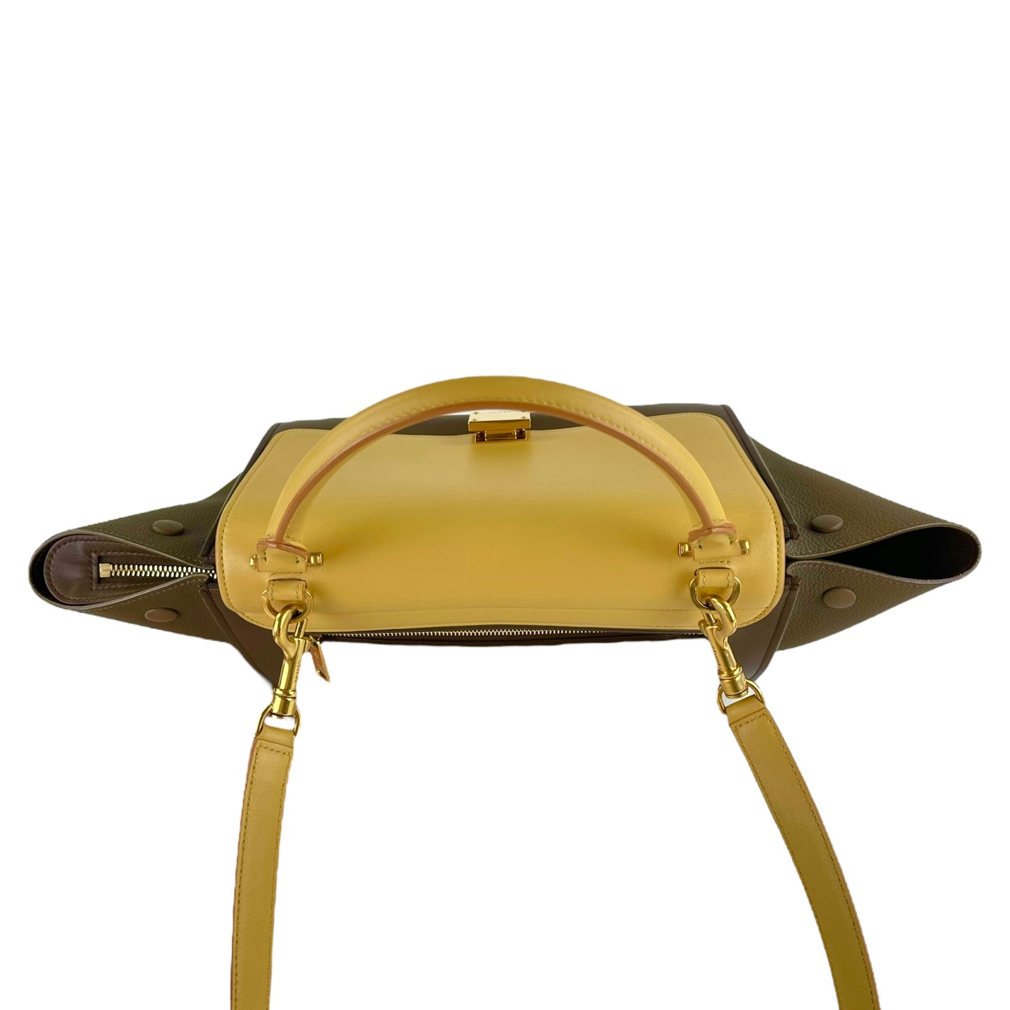 Celine Trapeze Tricolor 2-Way Bag