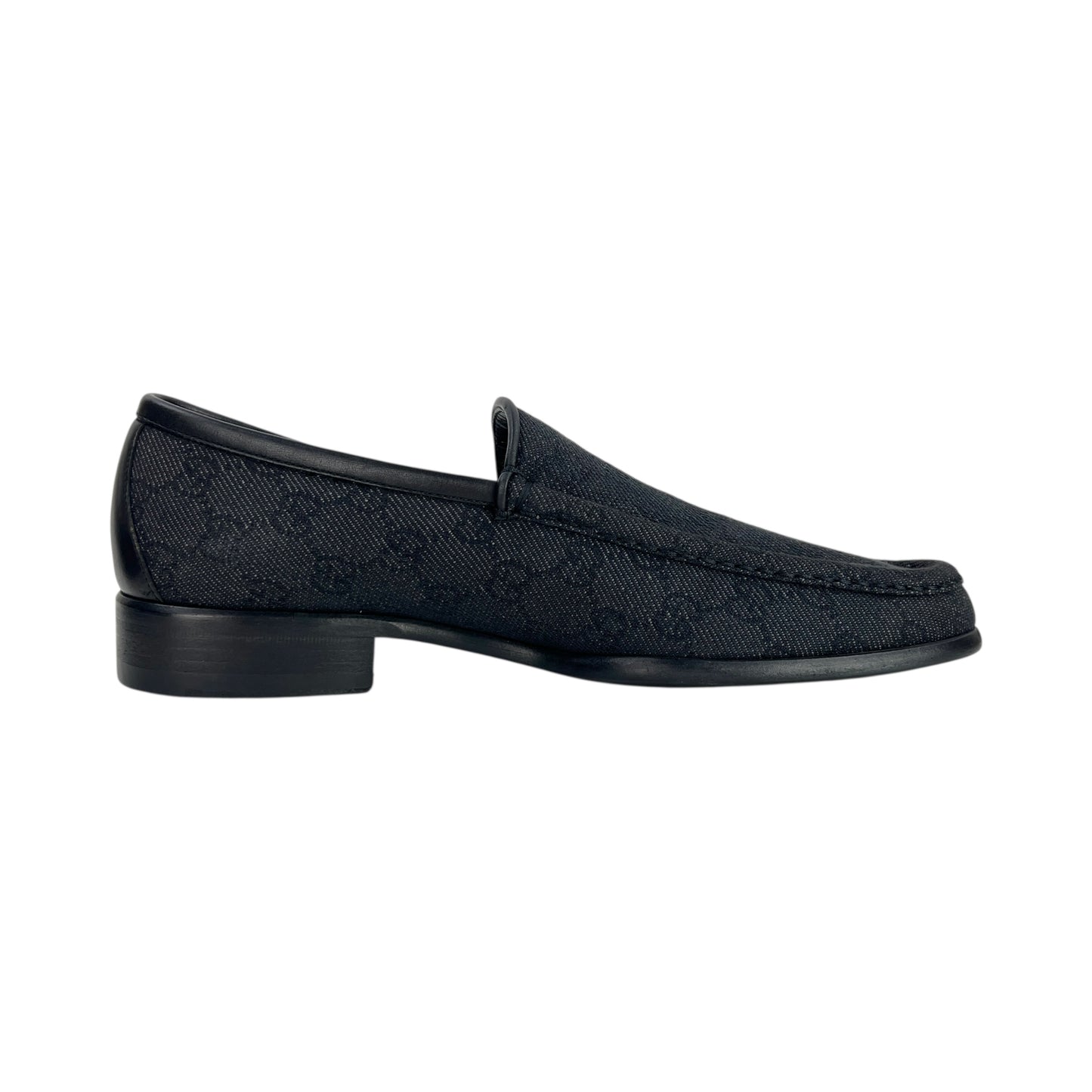 Gucci Monogram Canvas Loafers