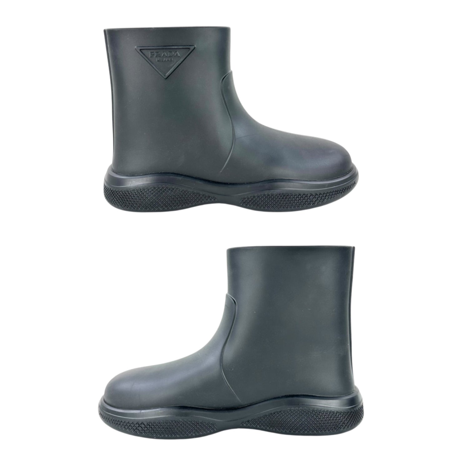 Prada Rubber Rain Boots