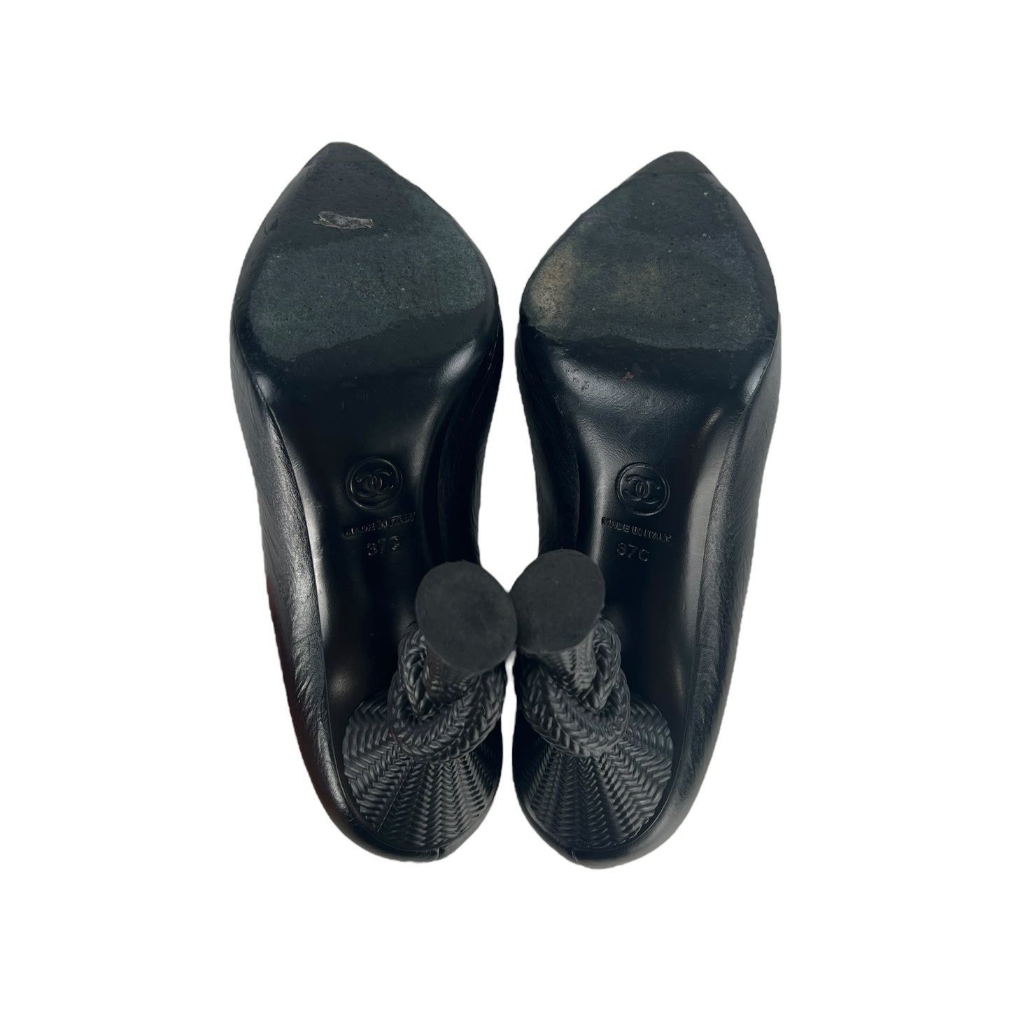 Chanel Knot Leather Pumps
