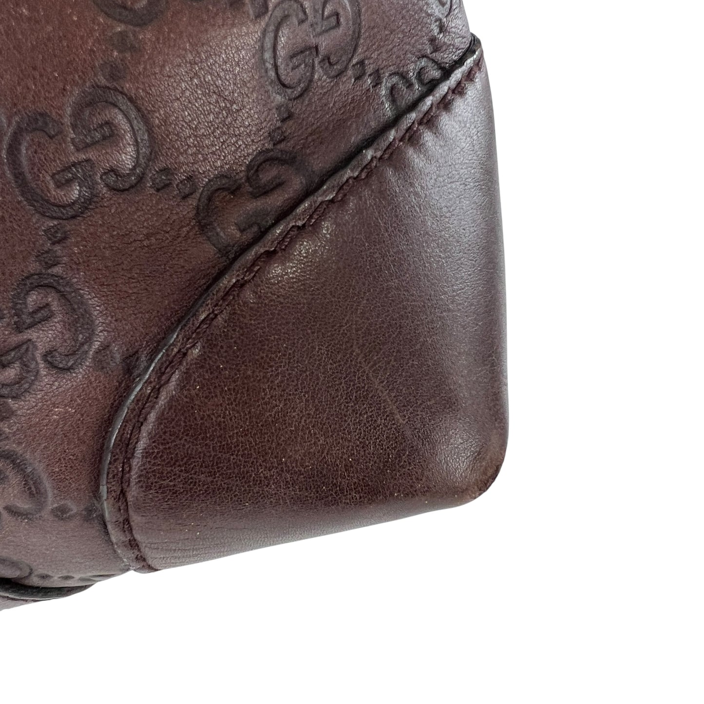 Gucci Guccissima Leather Shoulder Bag
