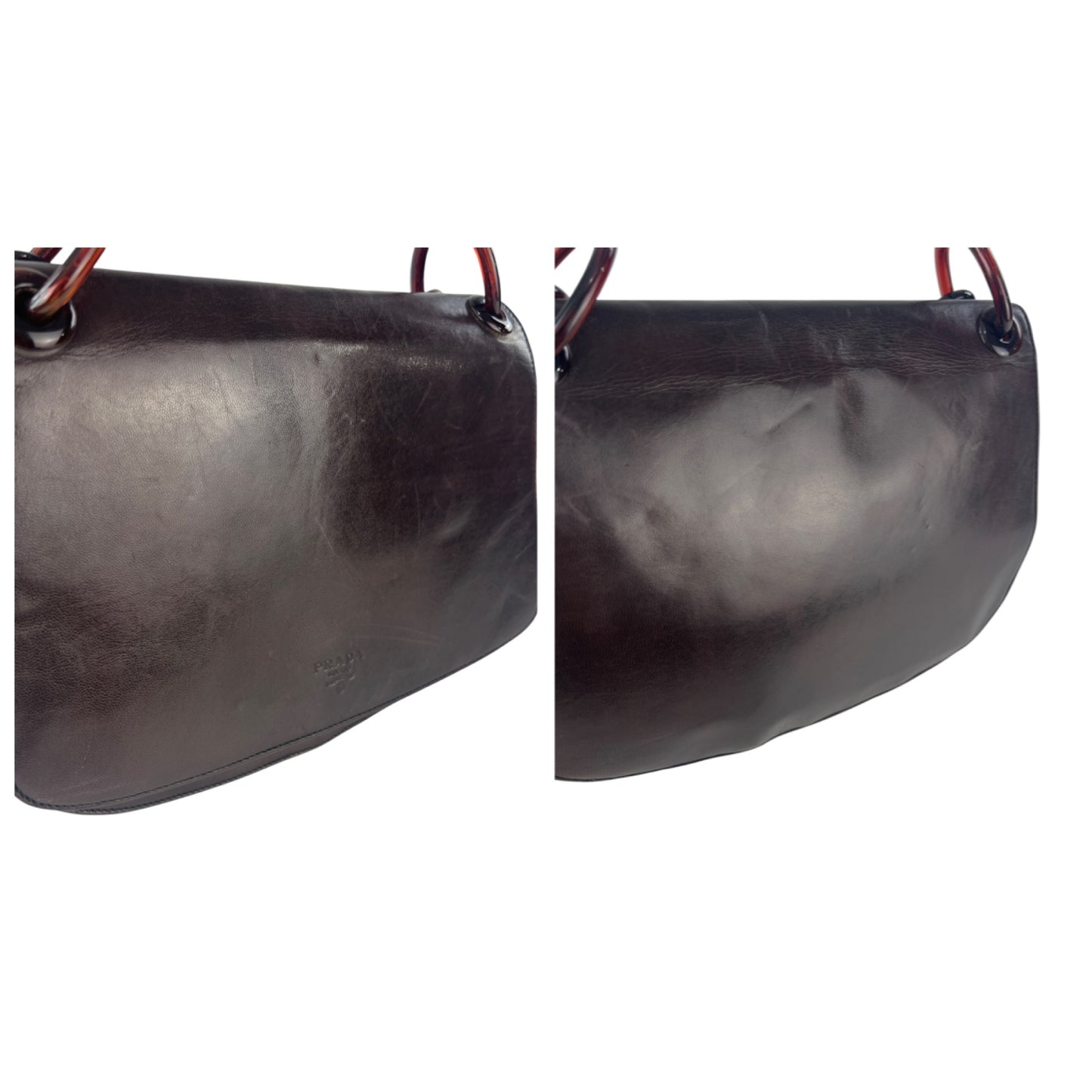Prada Acrylic Chain Shoulder Bag