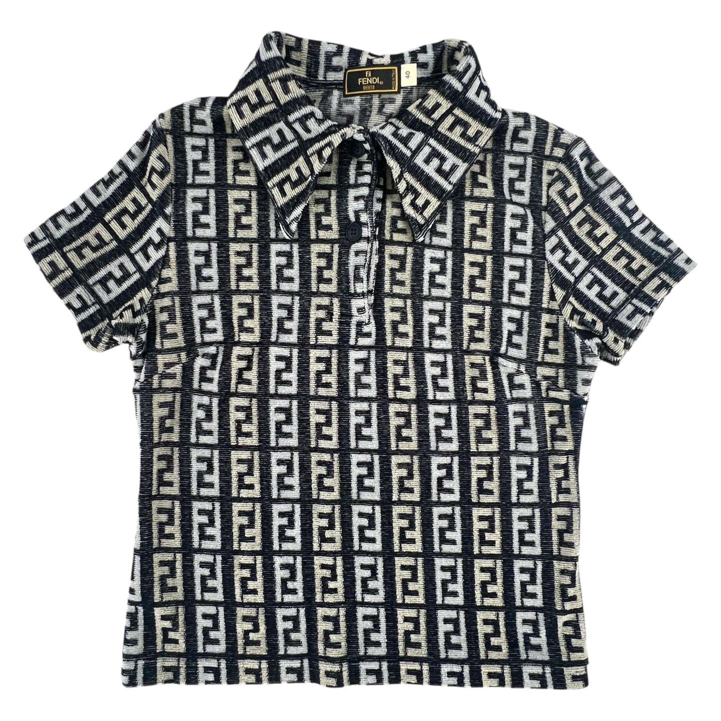 Fendi Vintage Zucca Polo