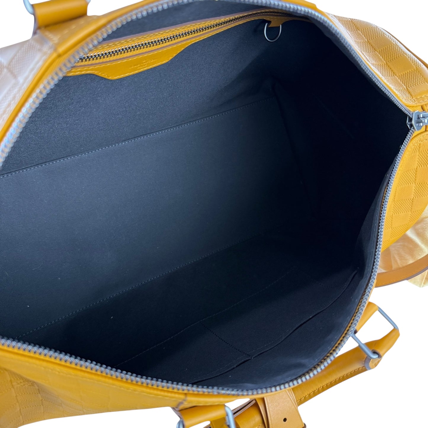 Louis Vuitton Damier Inifini Keepall Bandouliere 45 Duffle Bag