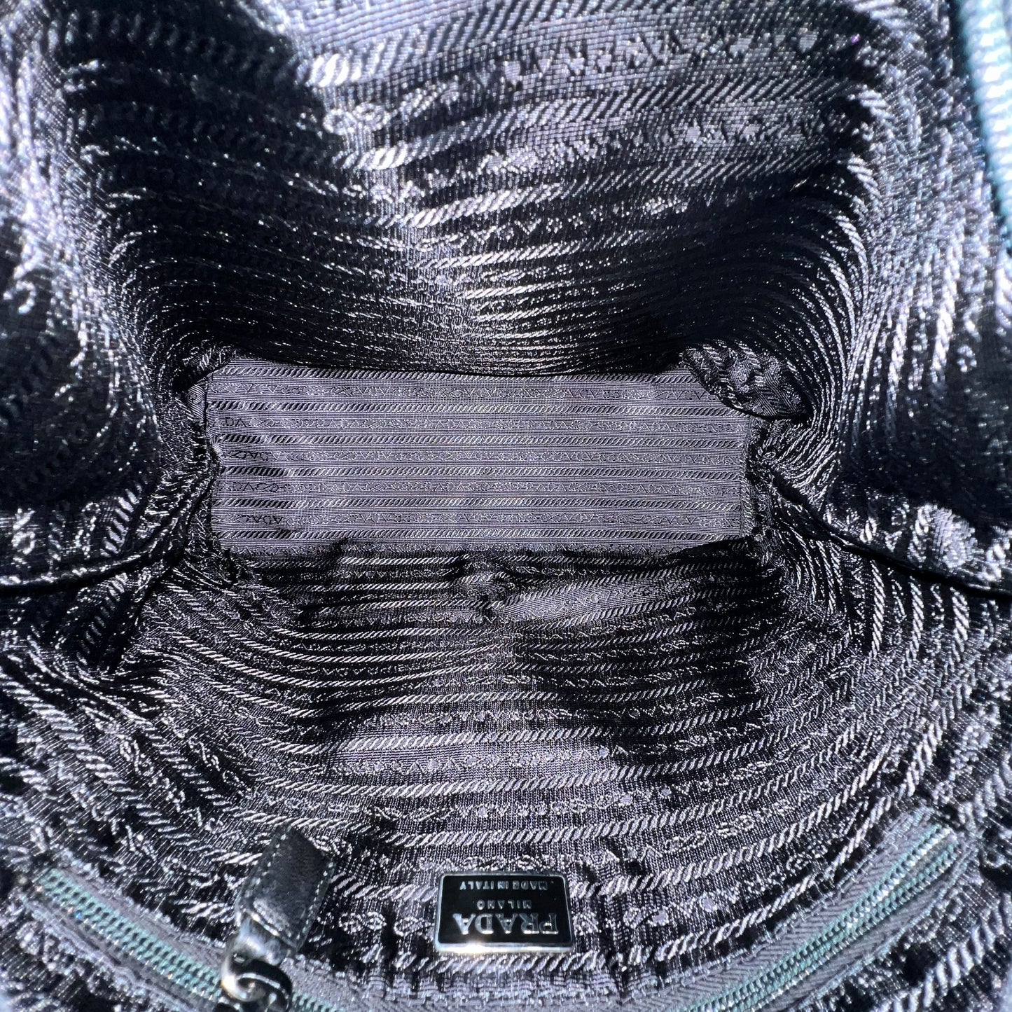 Prada Lambskin Leather Shoulder Bag