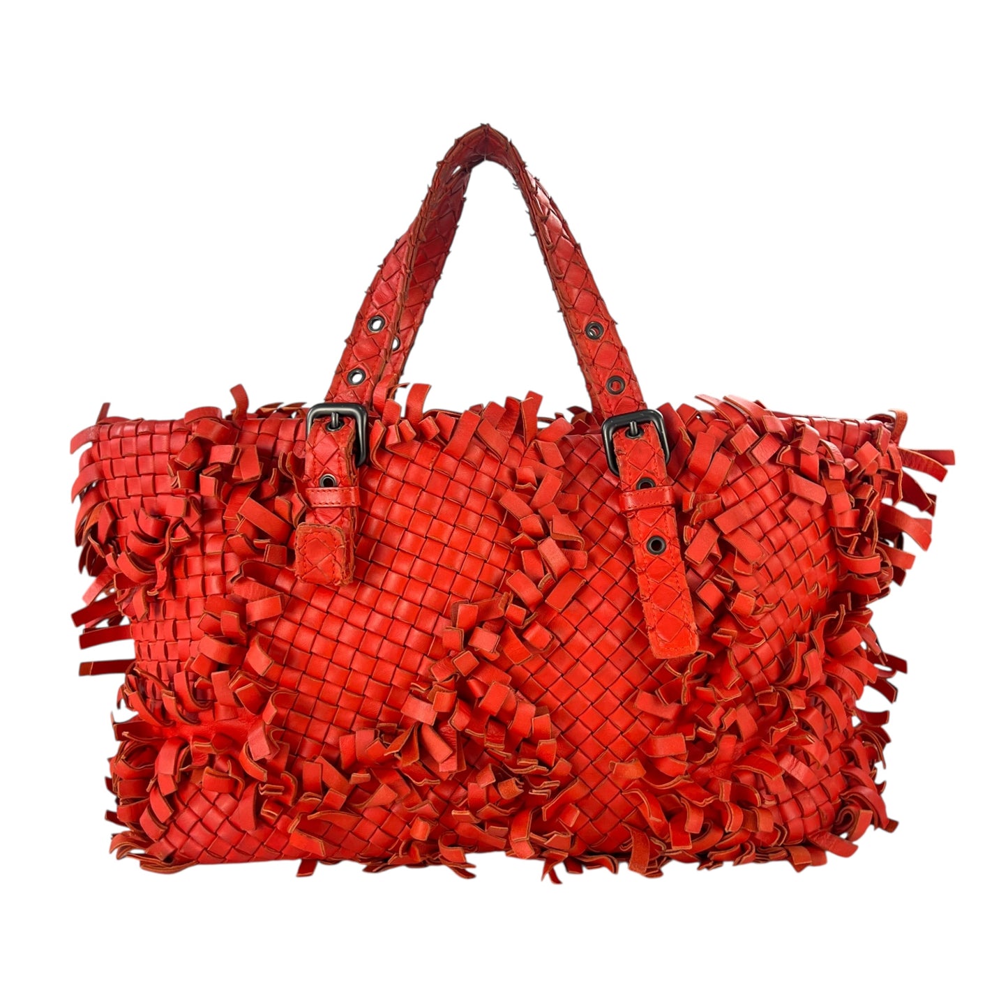 Bottega Veneta Lido Fringe Tote Bag