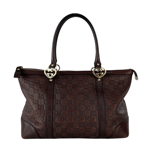Gucci Guccissima Leather Shoulder Bag