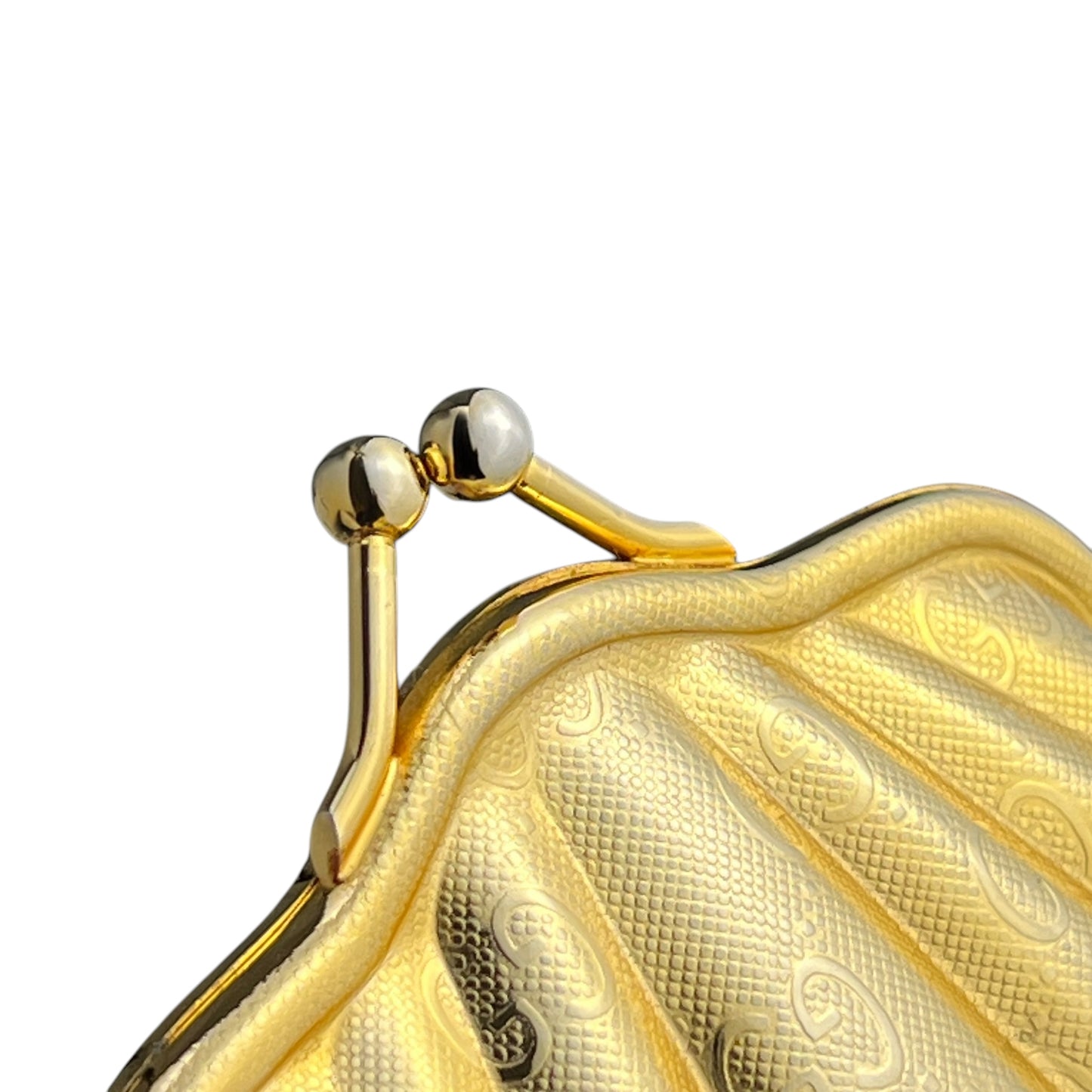 Gucci Vintage GG Shell Minaudiere Bag