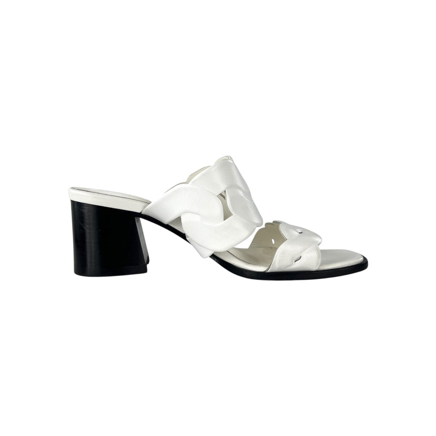 Hermes Grace Leather Mules