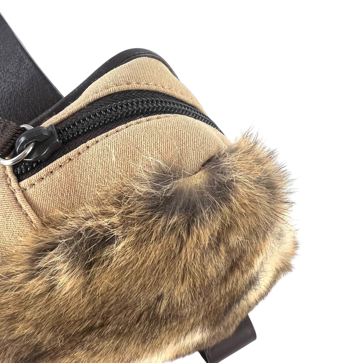 Prada Sport Fur Belt Bag