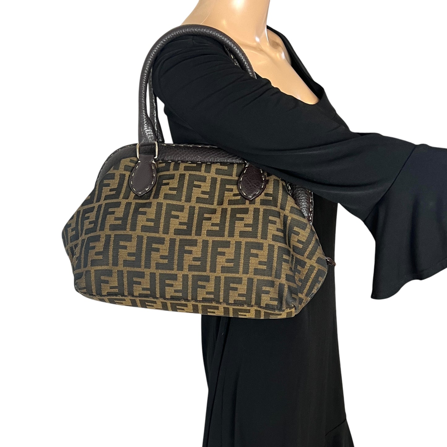 Fendi Zucca Canvas Doctor Bag