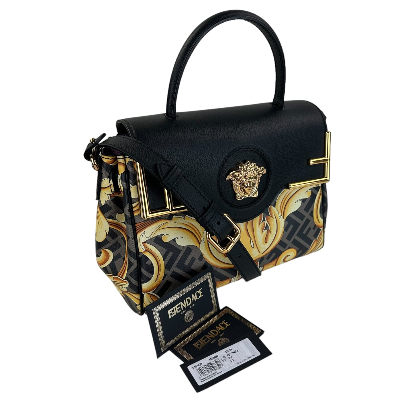 Fendace Zucca Baroque Two Way Bag