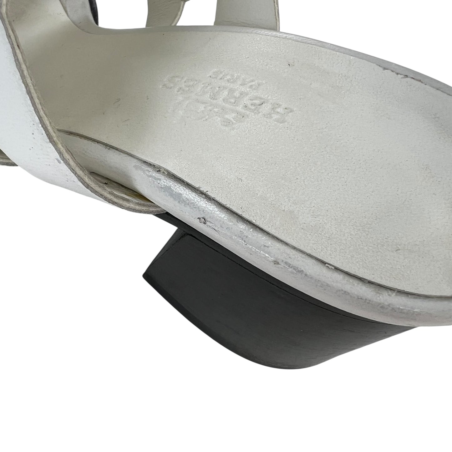 Hermes Grace Leather Mules