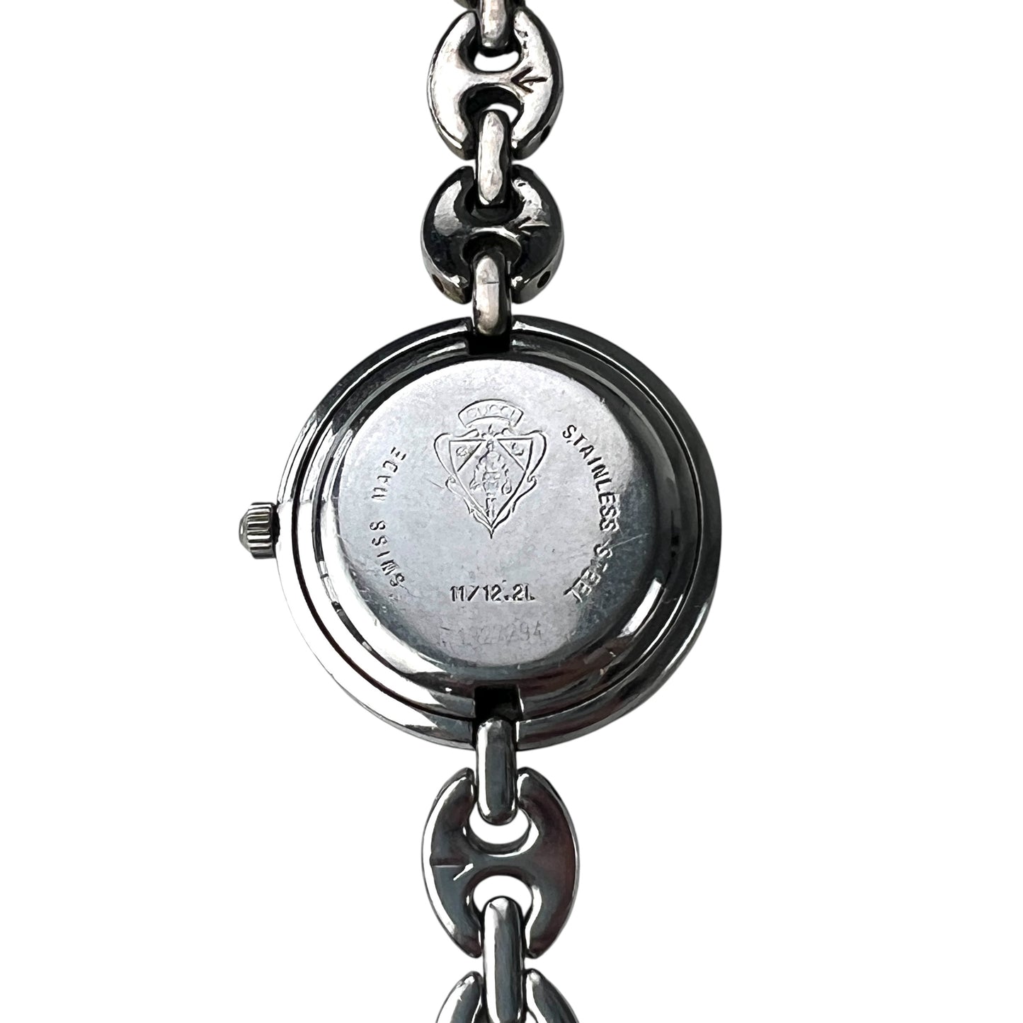 Gucci Vintage Mariner Chain Interchangeable Bezel Watch