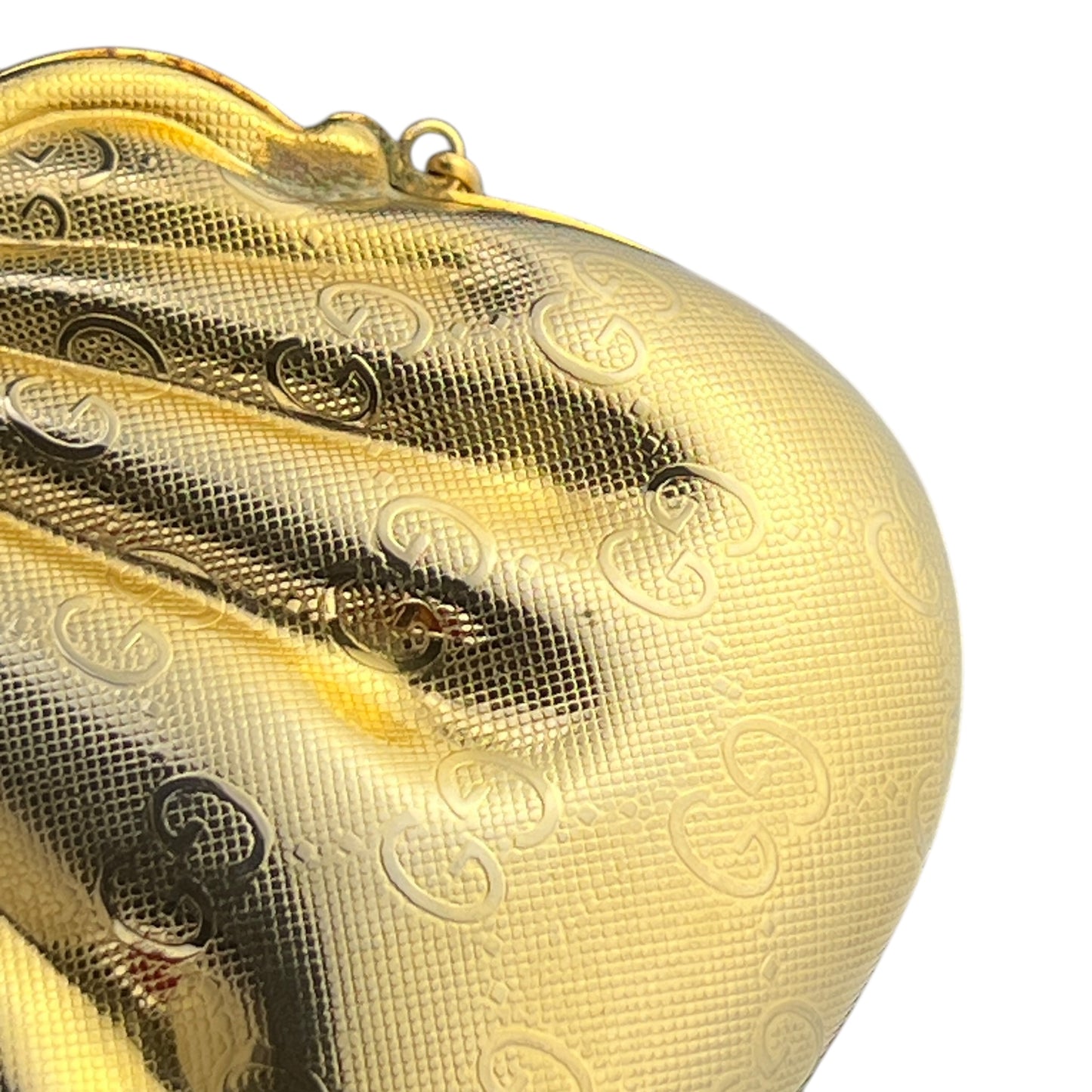 Gucci Vintage GG Shell Minaudiere Bag