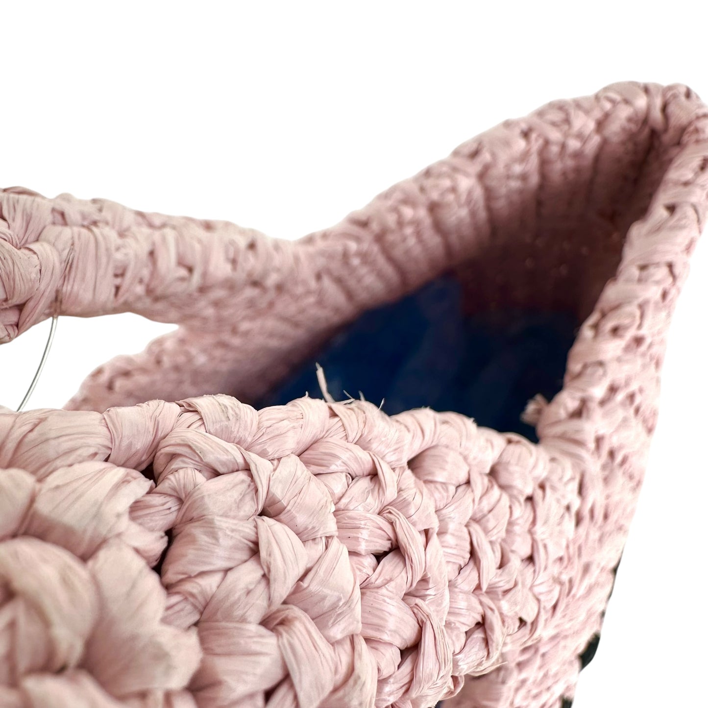 Prada Raffia Small Tote Bag