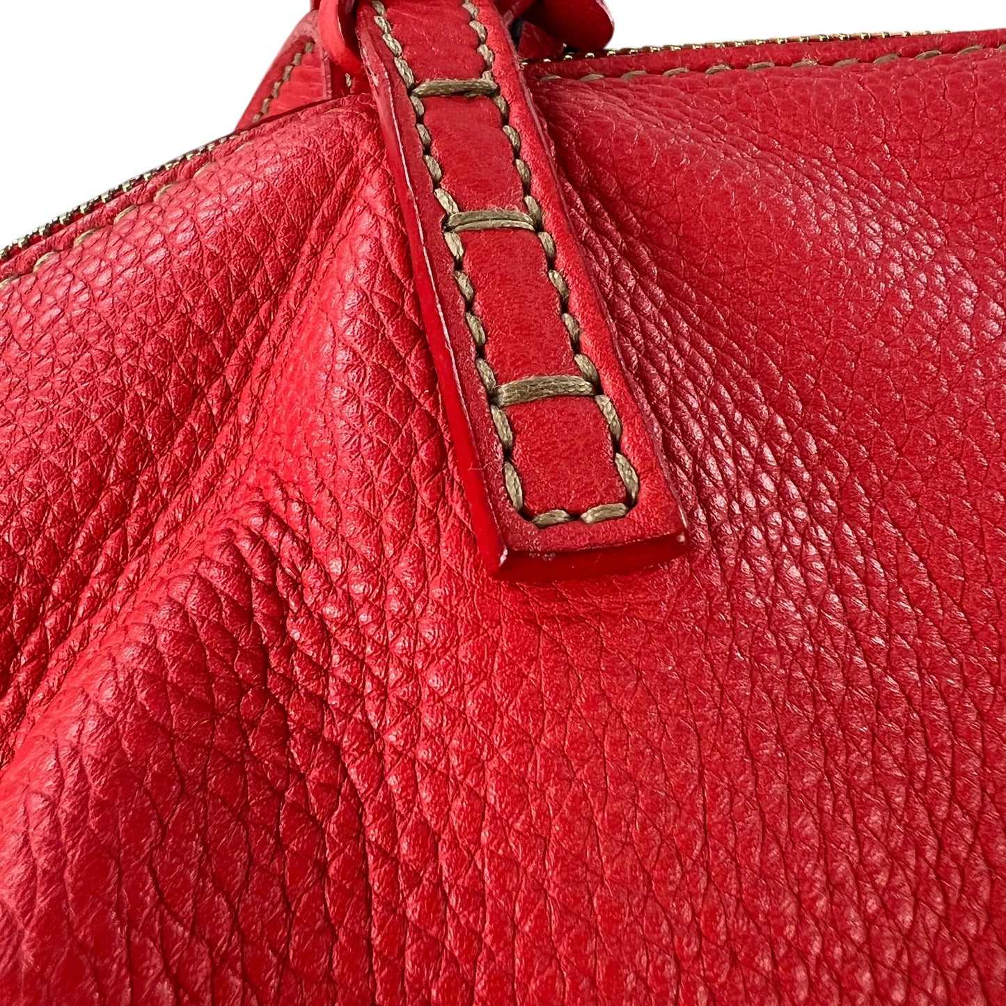 Fendi Selleria Leather Shoulder Bag