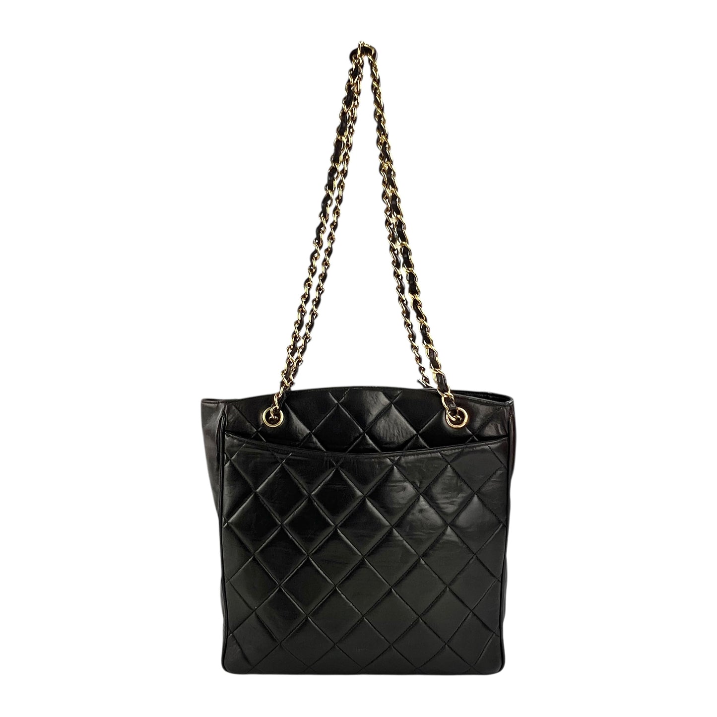 Chanel Vintage Matelasse Leather Shoulder Bag