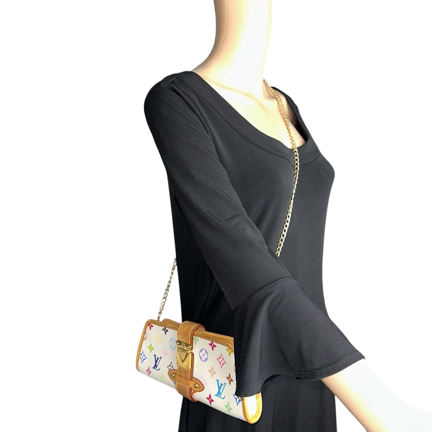 Louis Vuitton Multicolor Shirley Clutch Bag