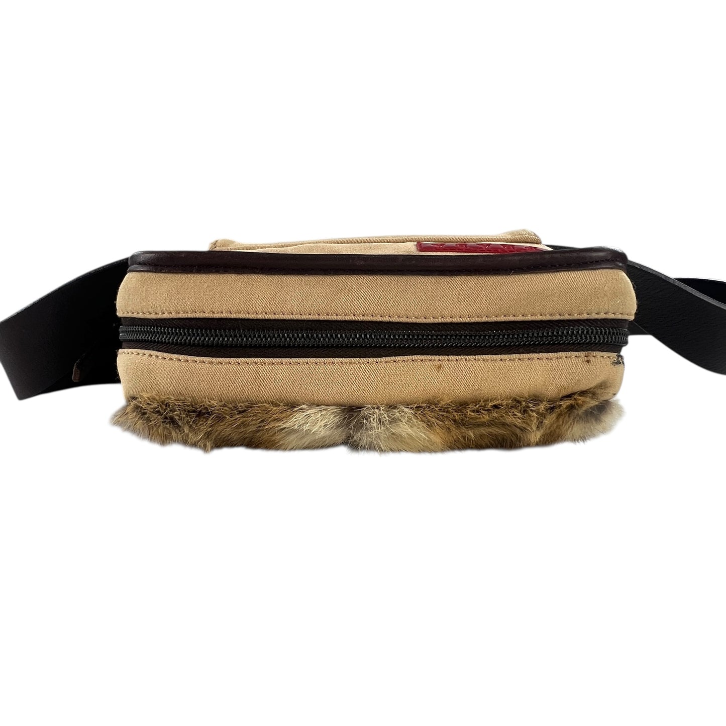 Prada Sport Fur Belt Bag